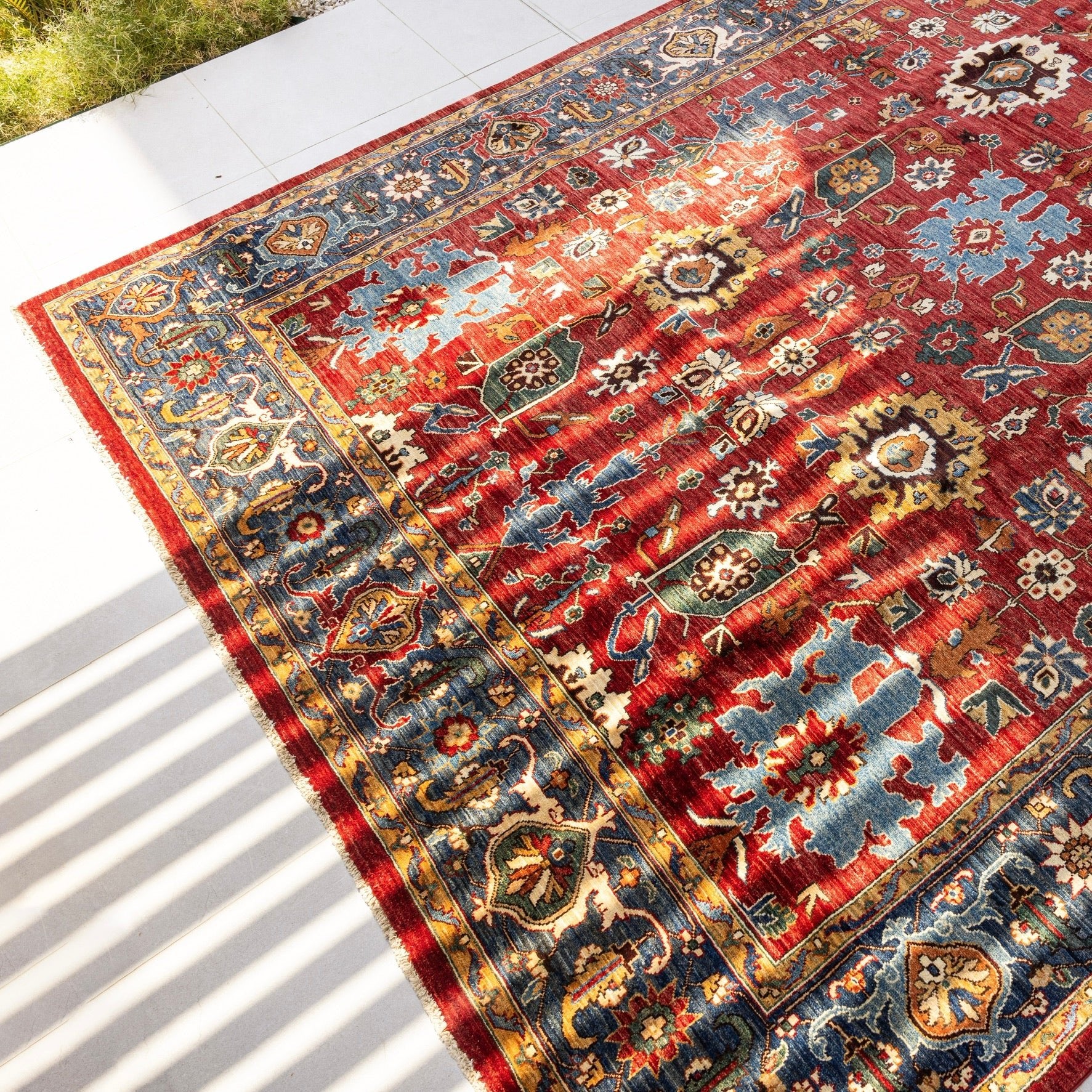 Discover Afghan Rug Elegance: JermRugs - Free Global Shipping to USA, Europe & Beyond - Jerm Rugs