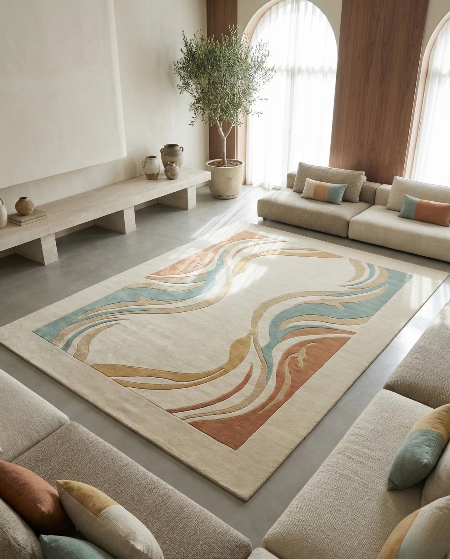 Jerm Hand-Tufted Rug 299