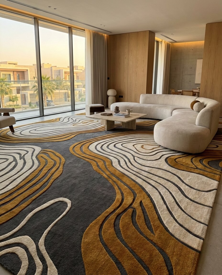 Jerm Hand-Tufted Rug 206