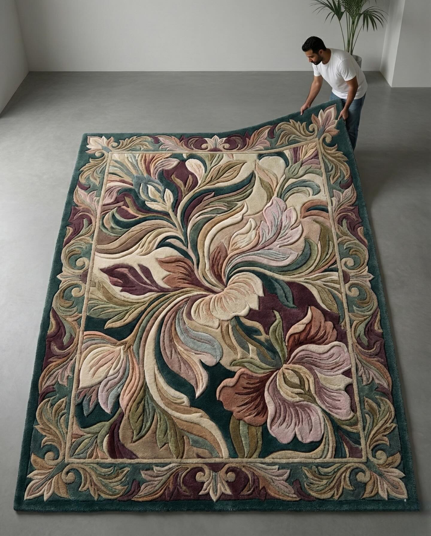Jerm Hand-Tufted Rug 321