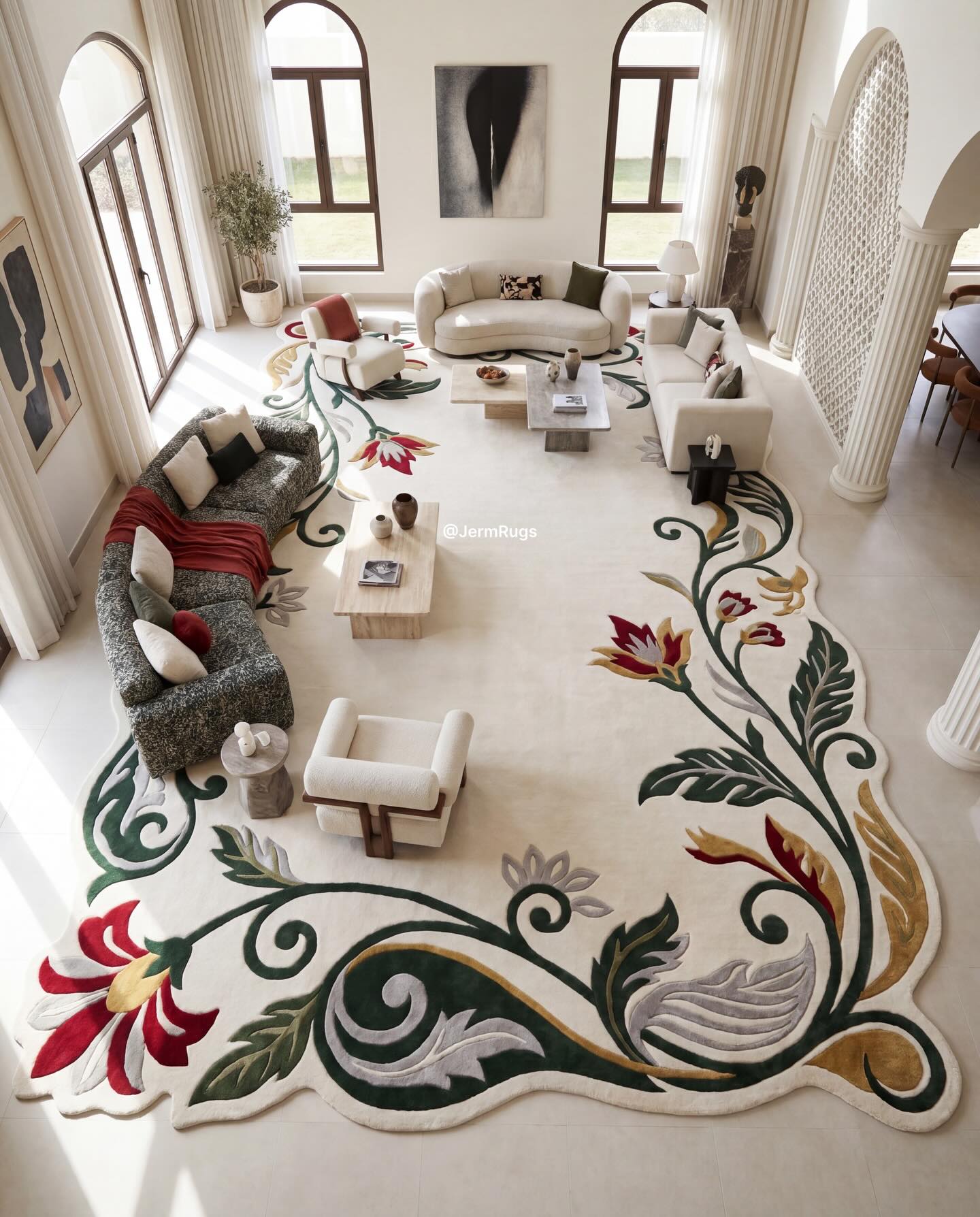 Jerm Hand-Tufted Rug 063