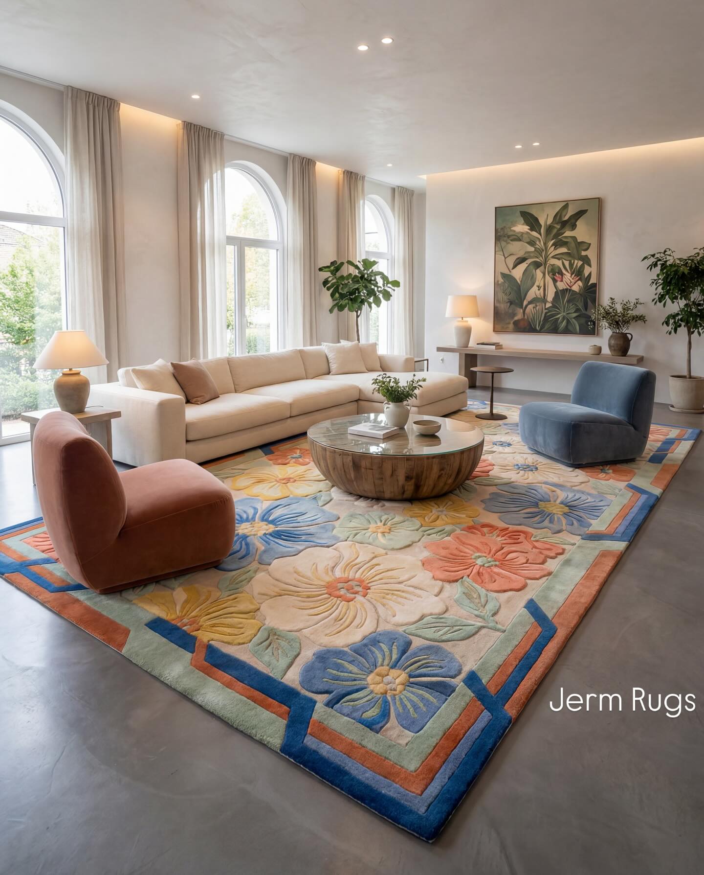 Jerm Hand-Tufted Rug 306