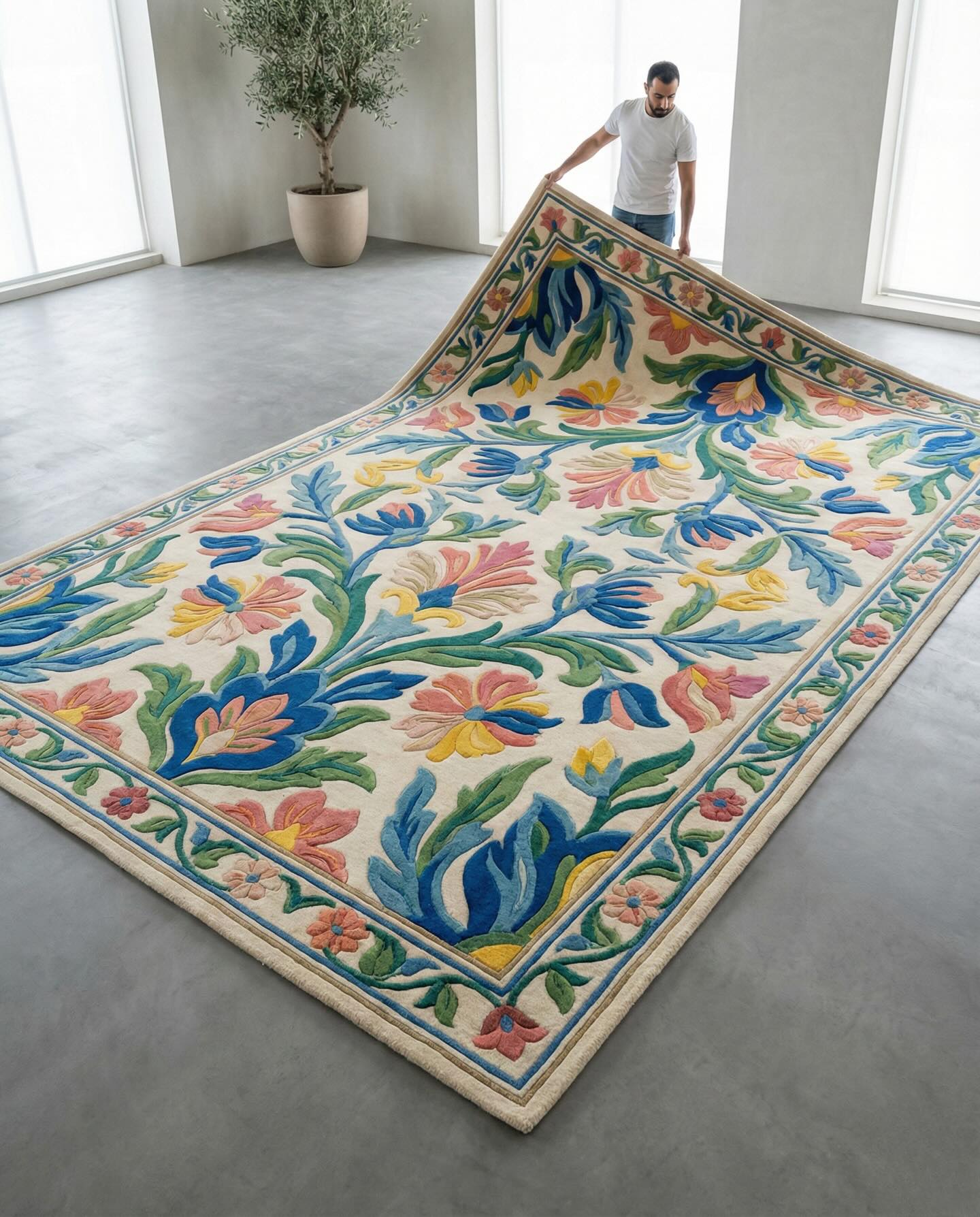 Jerm Hand-Tufted Rug 296