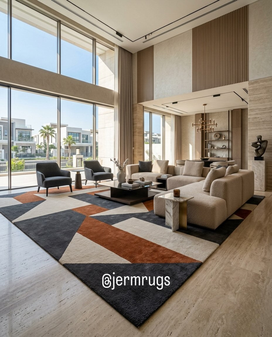 Jerm Hand-Tufted Rug 124