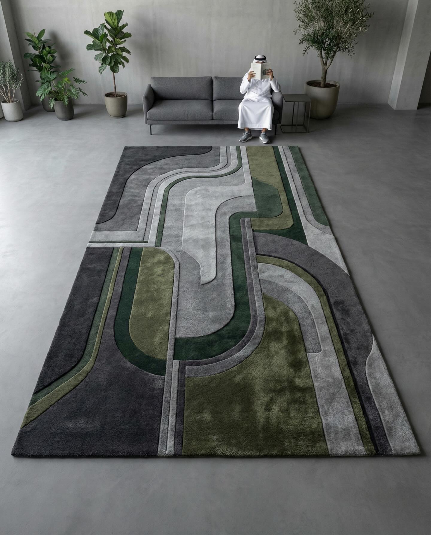 Jerm Hand-Tufted Rug 309