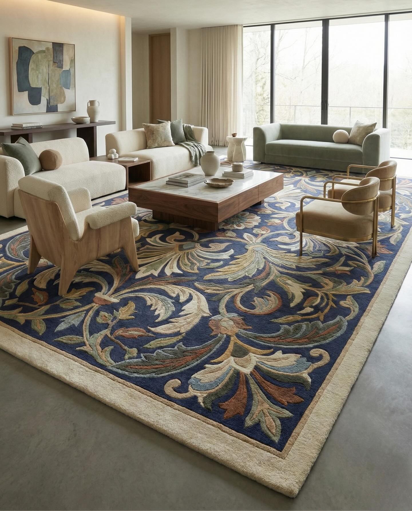 Jerm Hand-Tufted Rug 253