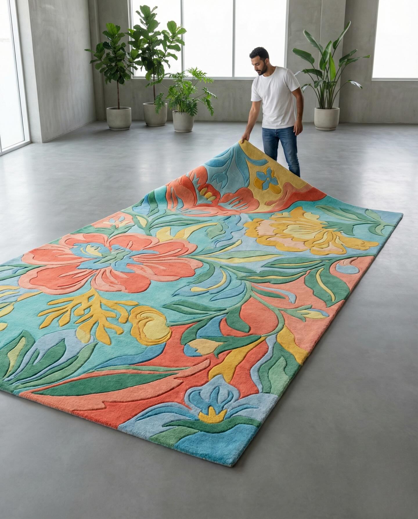 Jerm Hand-Tufted Rug 322