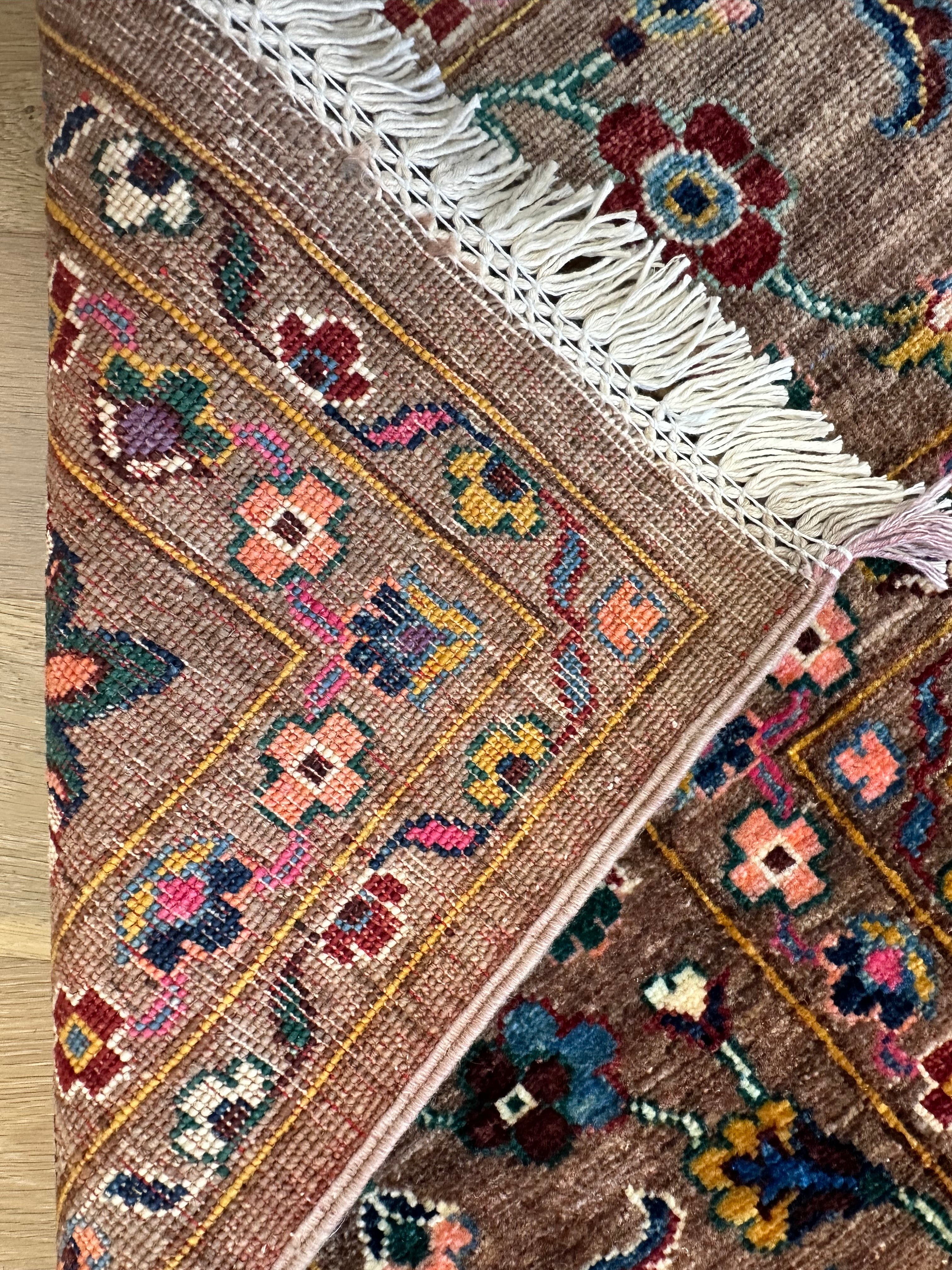 Chobi Afghan Handmade — 3.34 x 2.45