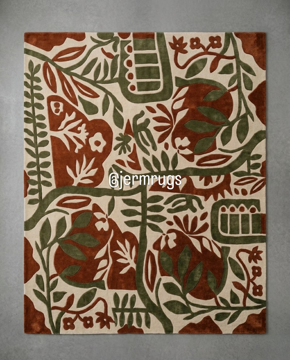 Jerm Hand-Tufted Rug 133