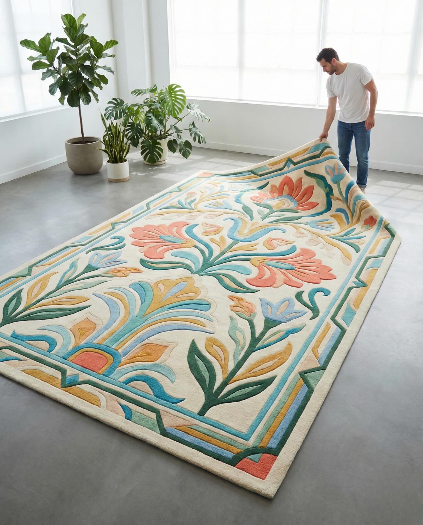 Jerm Hand-Tufted Rug 319