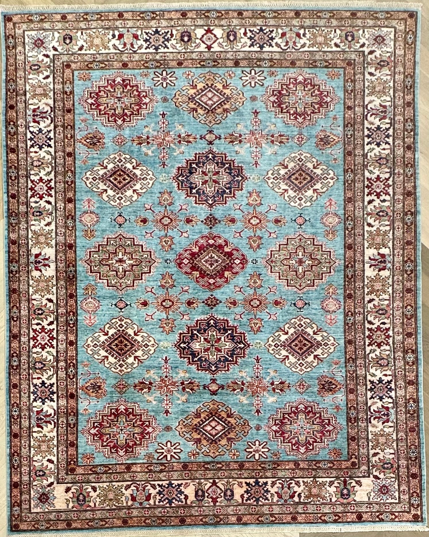 Chobi Afghan Handmade — 3.03 x 2.40