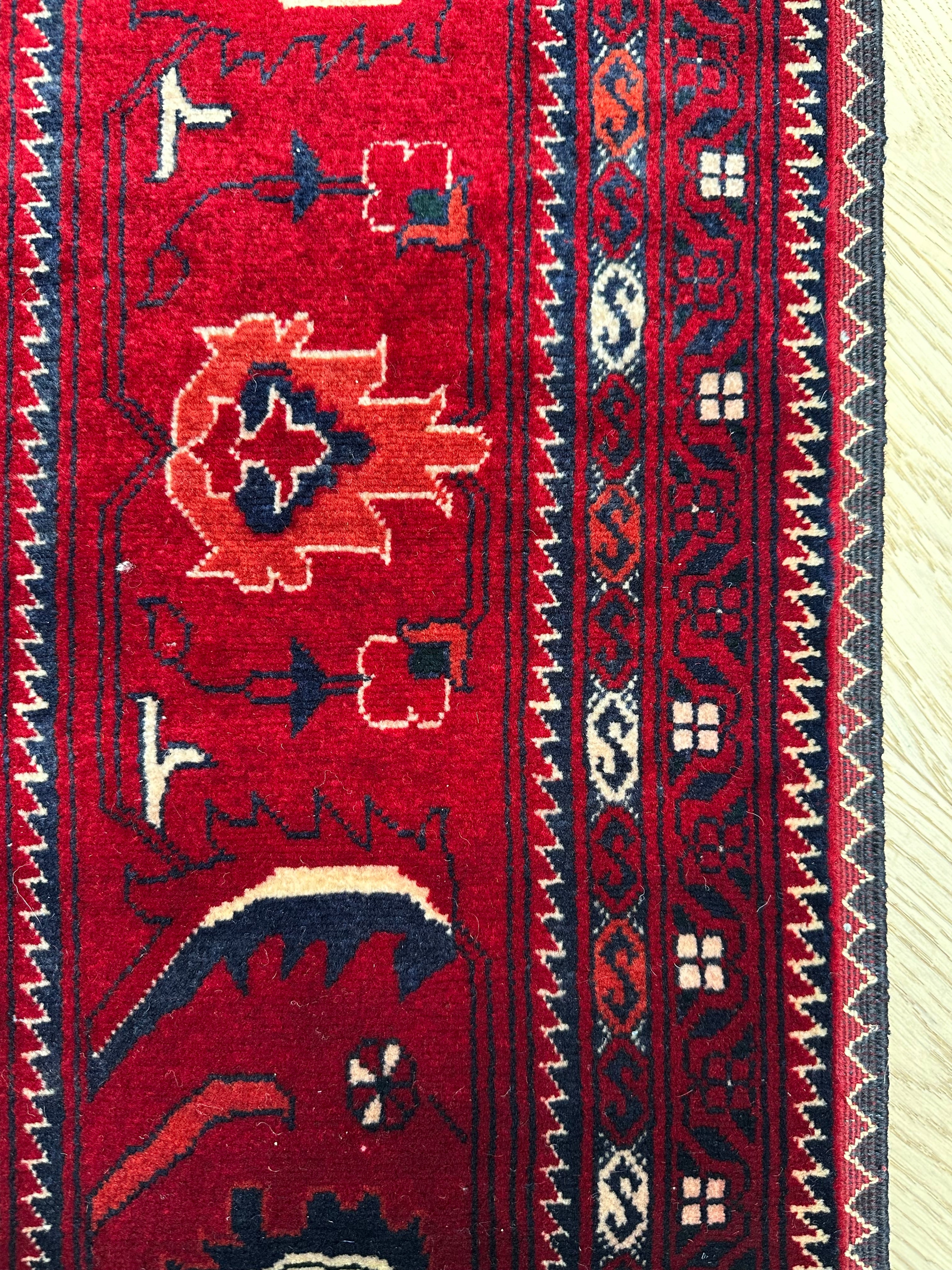 Natural Afghan Handmade — 3.10 x 2.00