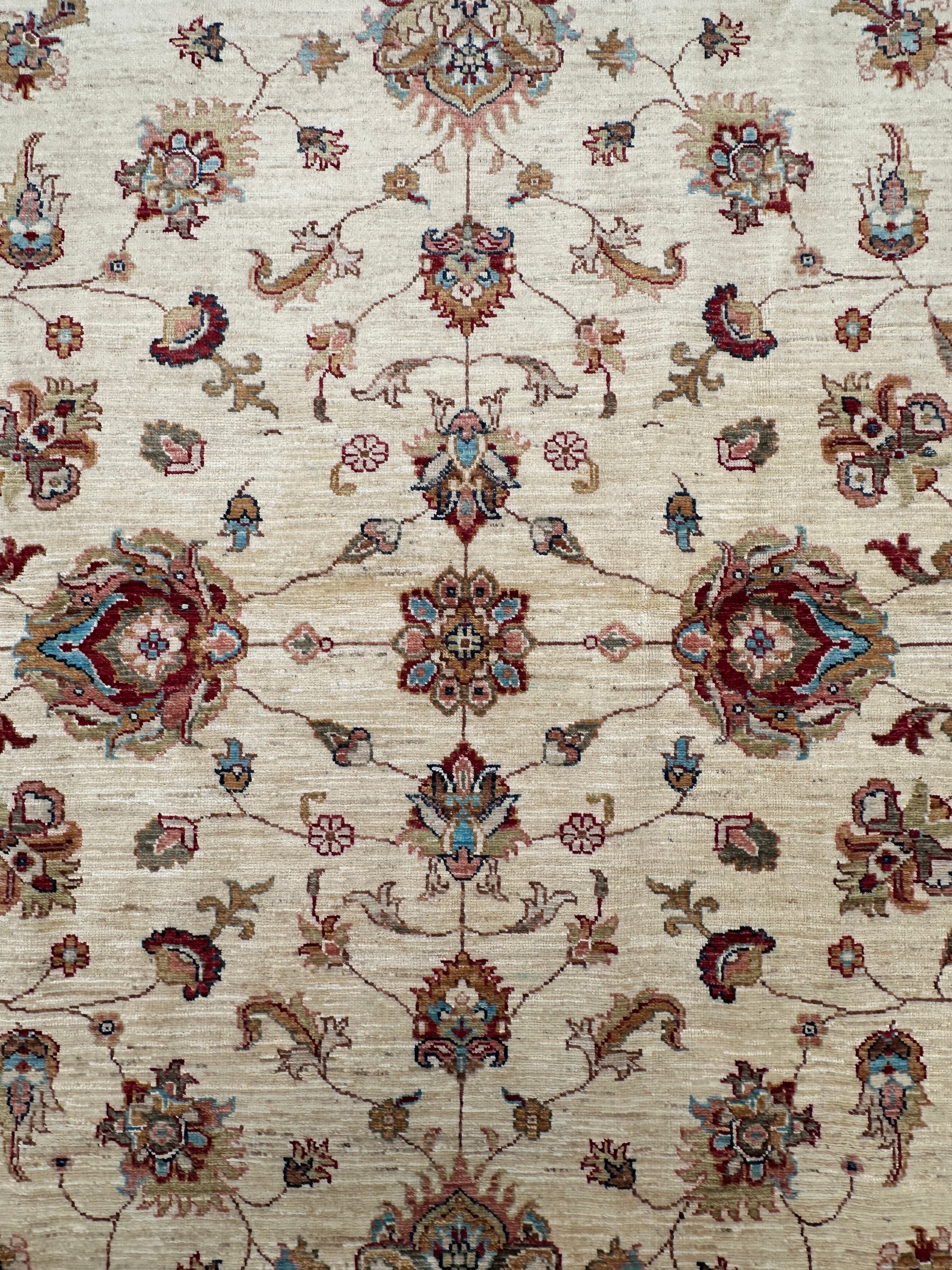 Afghan handmade rug,Chobi . Size: 293x198 cm