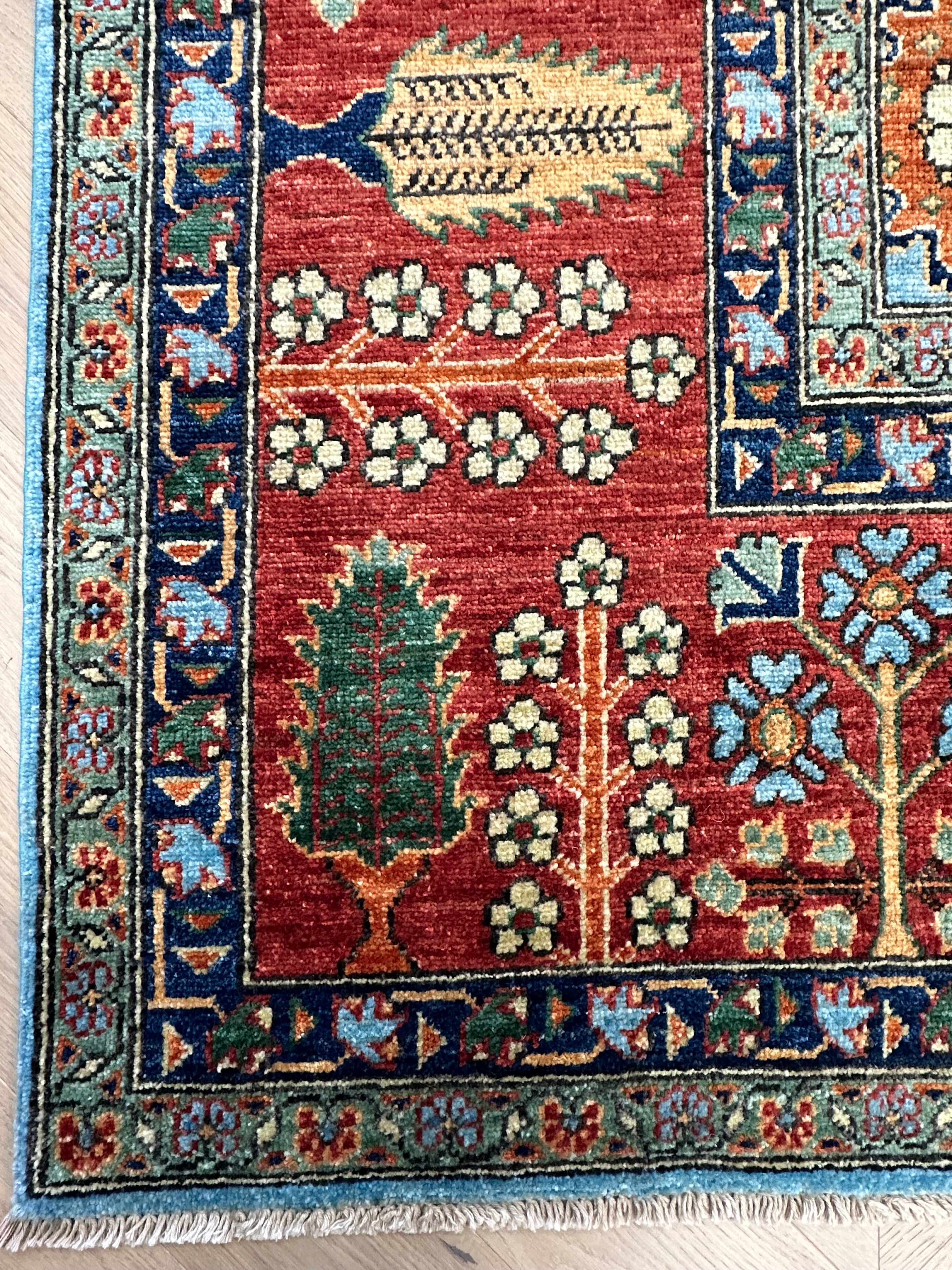 Chobi Afghan Handmade — 3.63 x 2.72