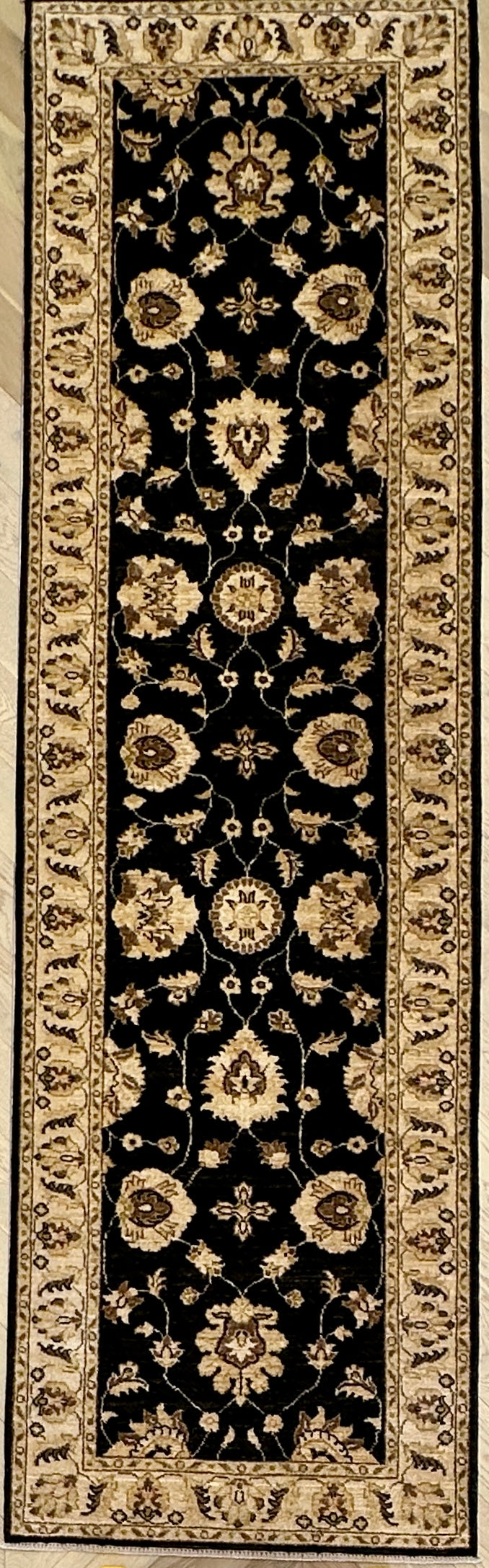 Chobi Afghan Handmade — 3.00 x 0.87
