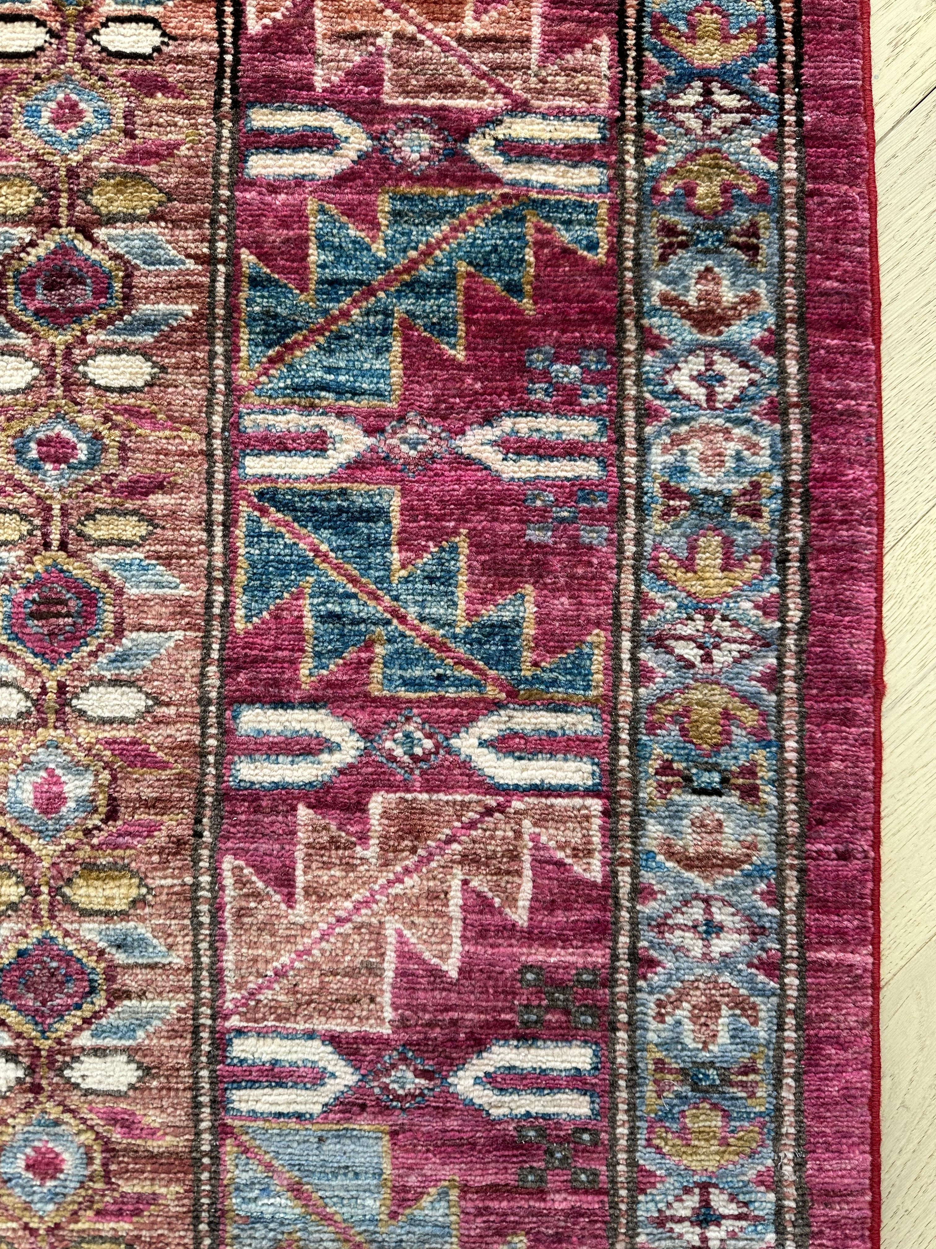 Chobi Afghan Handmade — 3.54 x 2.50