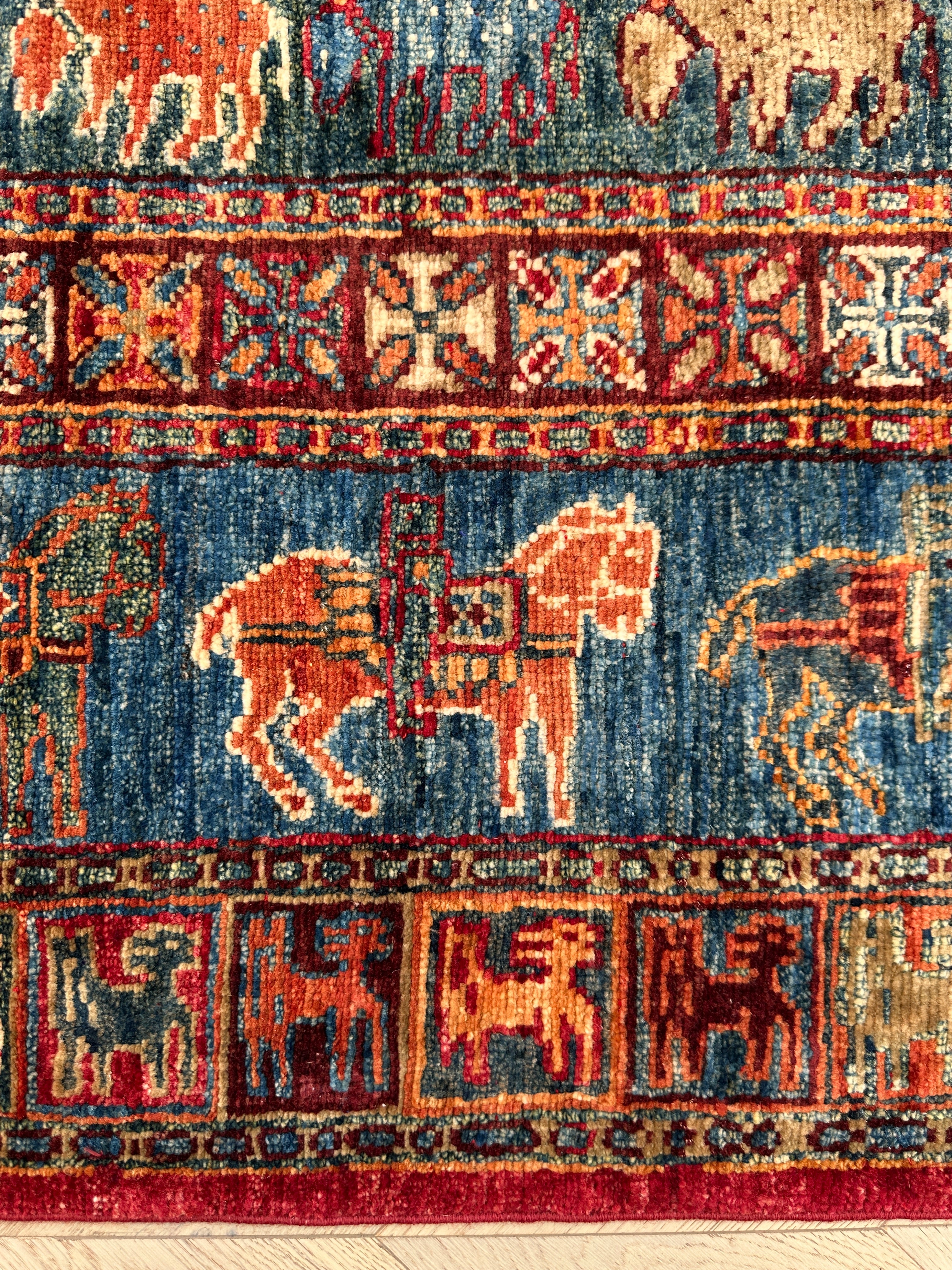 Chobi Afghan Handmade — 2.60 x 1.84