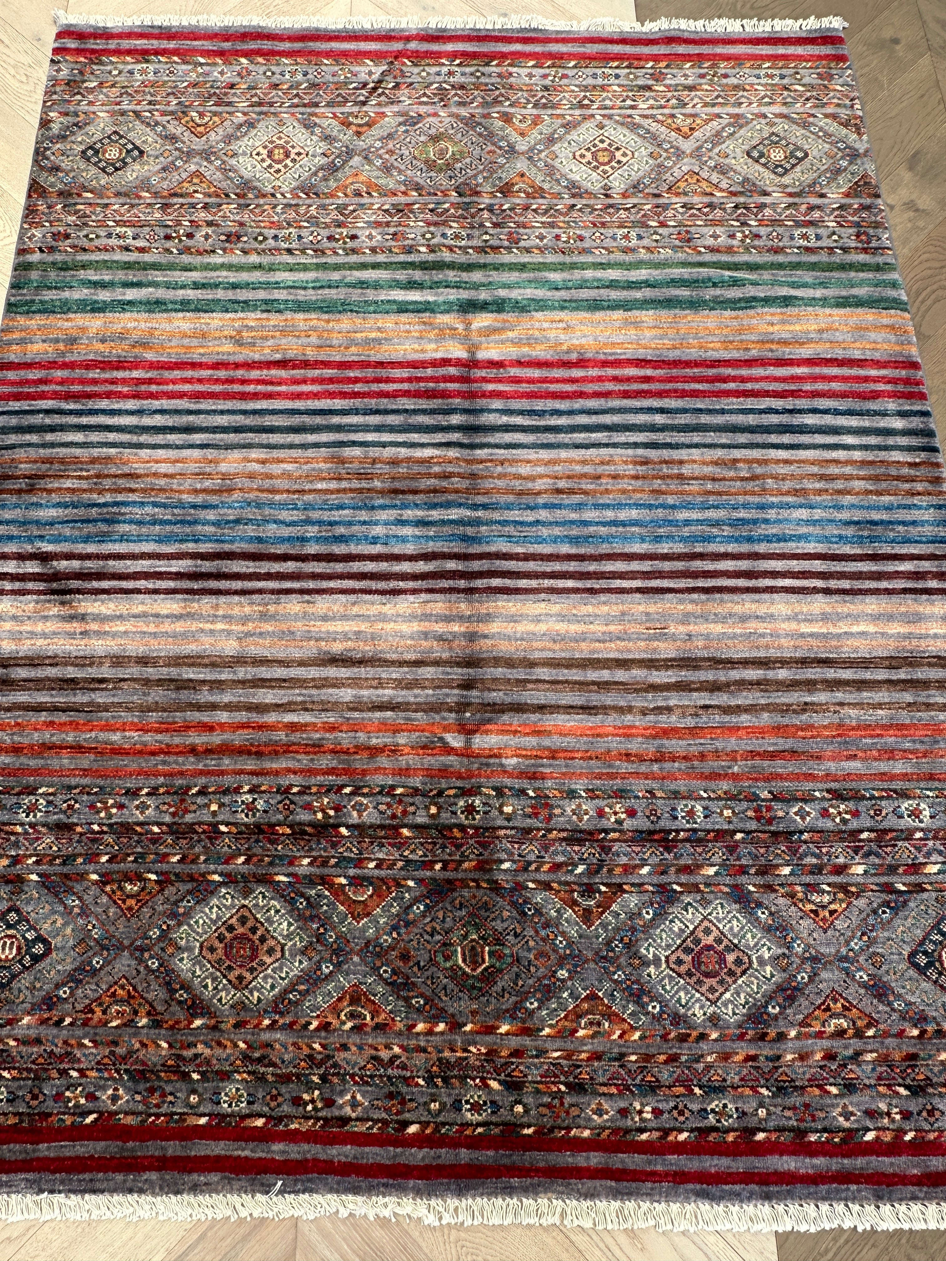 Chobi Afghan Handmade — 1.91 x 1.50