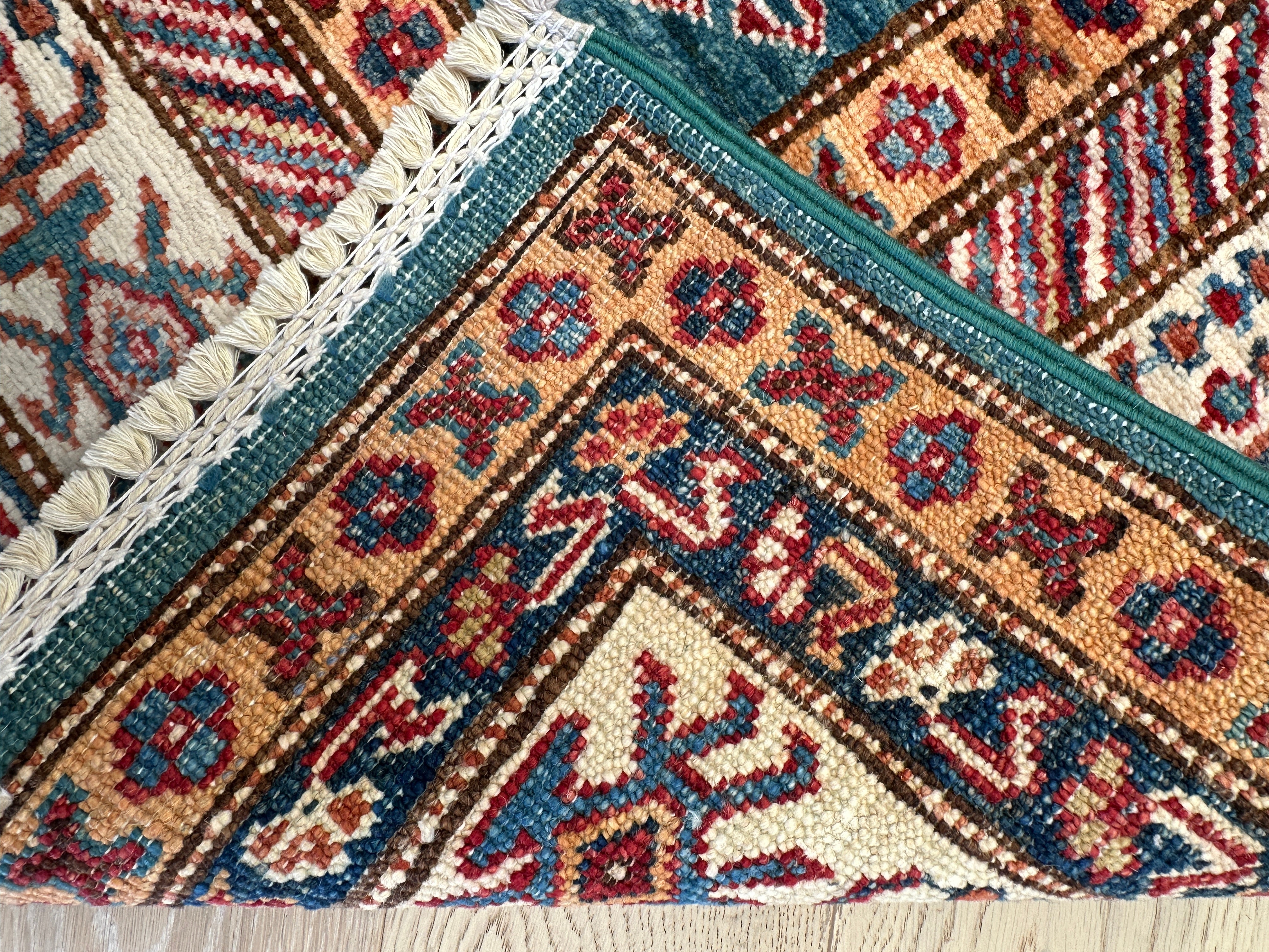 Chobi Afghan Handmade — 2.20 x 1.50