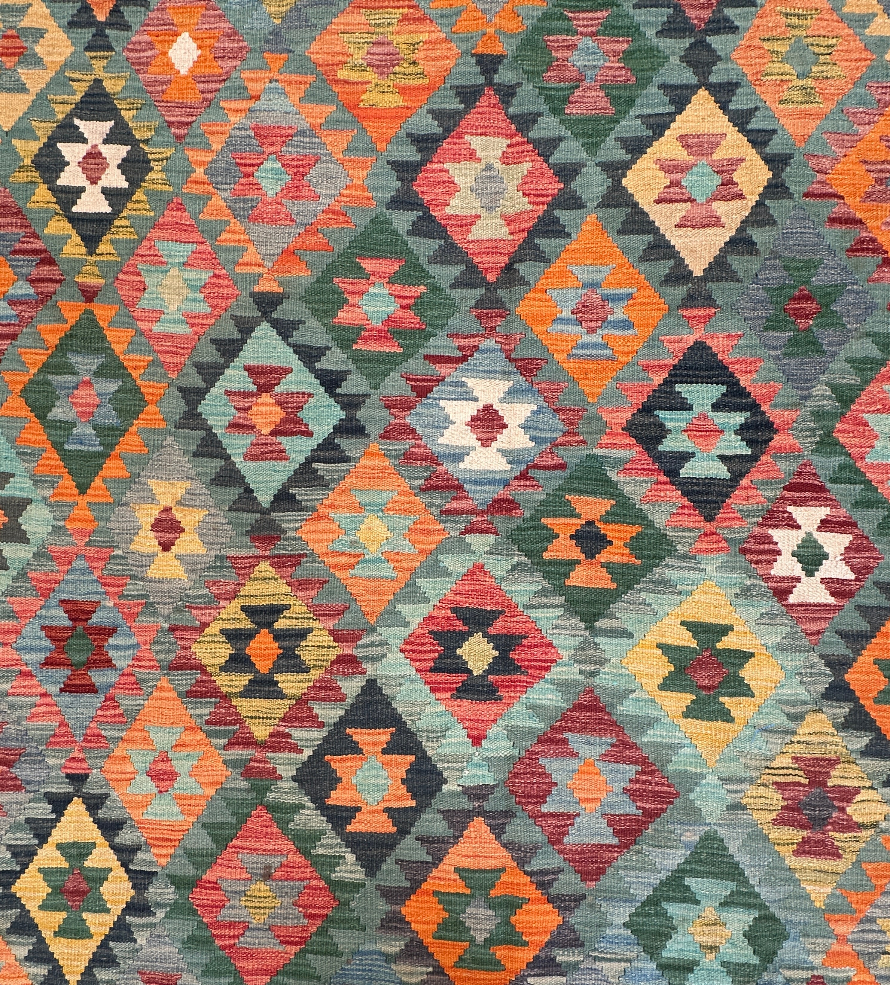 Afghan Kilim — 3.55 x 2.50