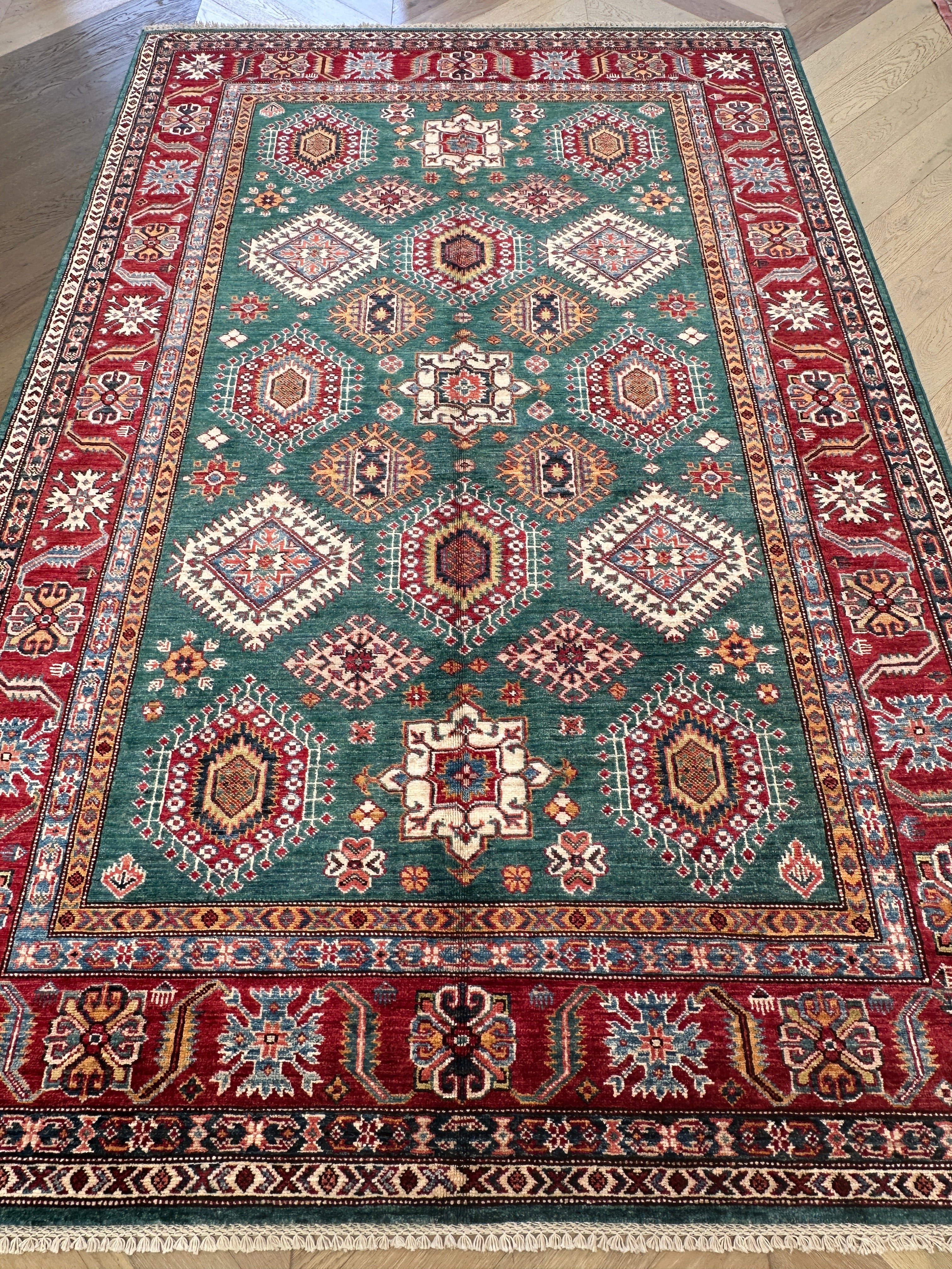 Chobi Afghan Handmade — 2.69 x 1.78