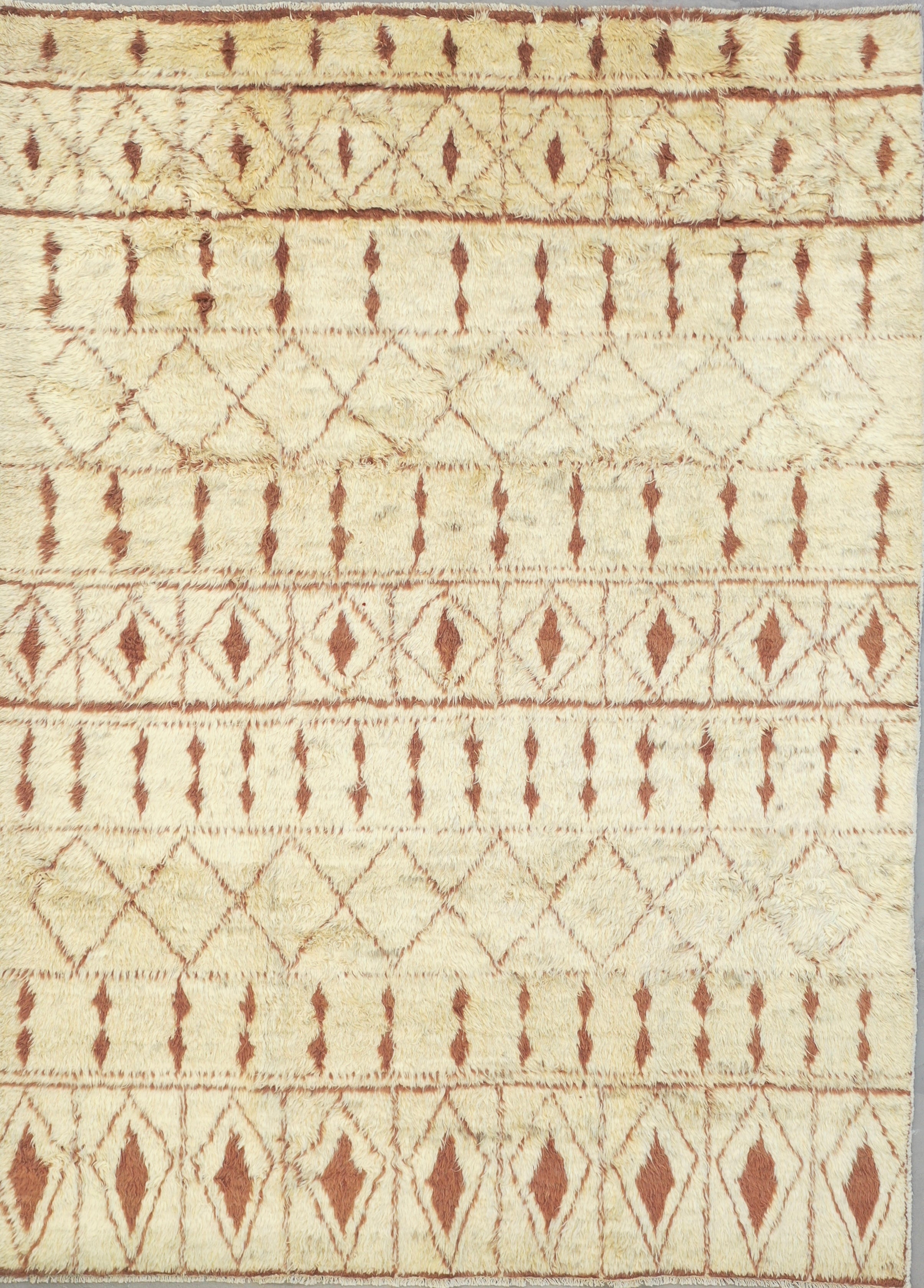 Beige Afghan Handmade