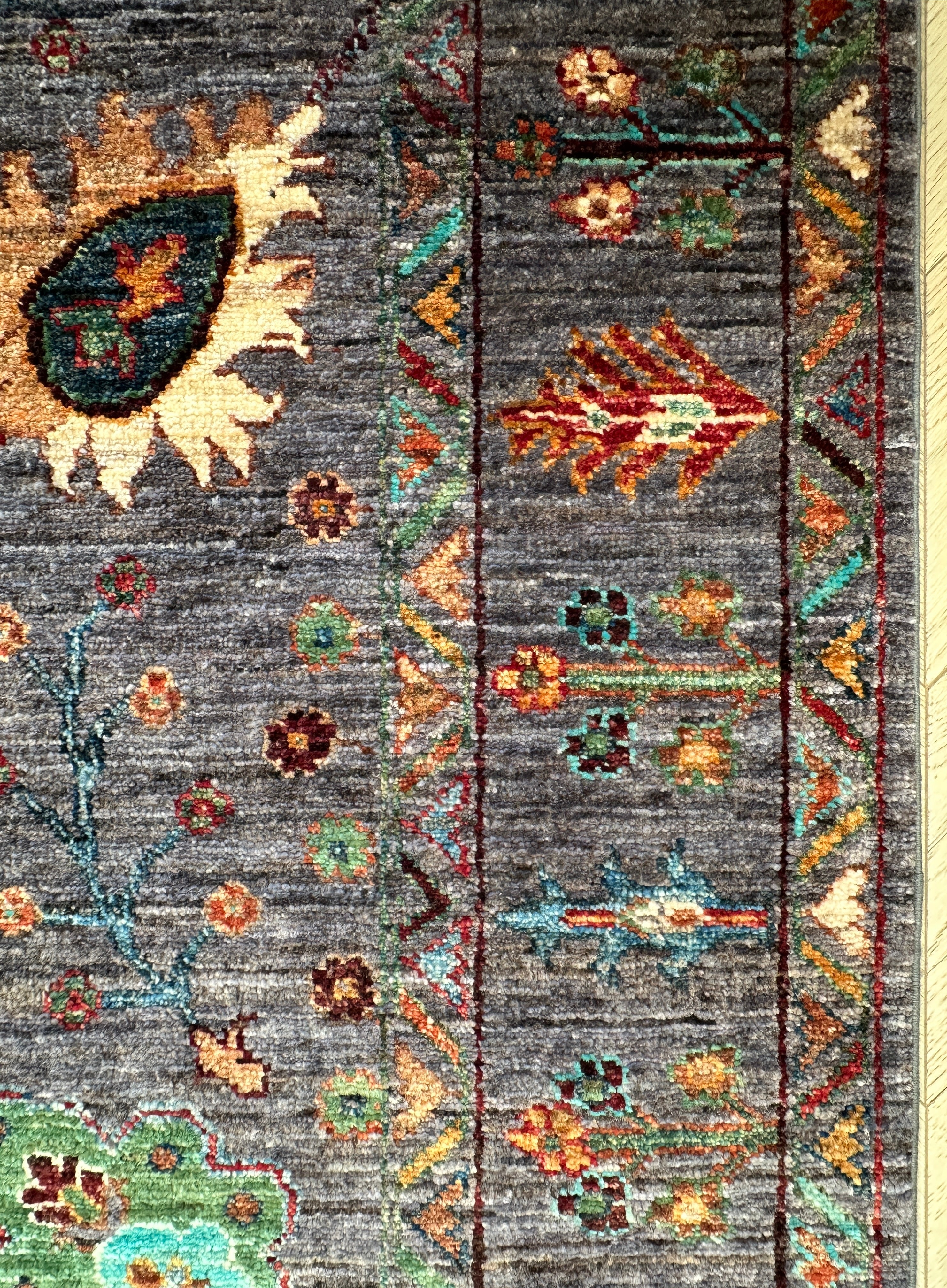 Chobi Afghan Handmade — 2.26 x 1.48