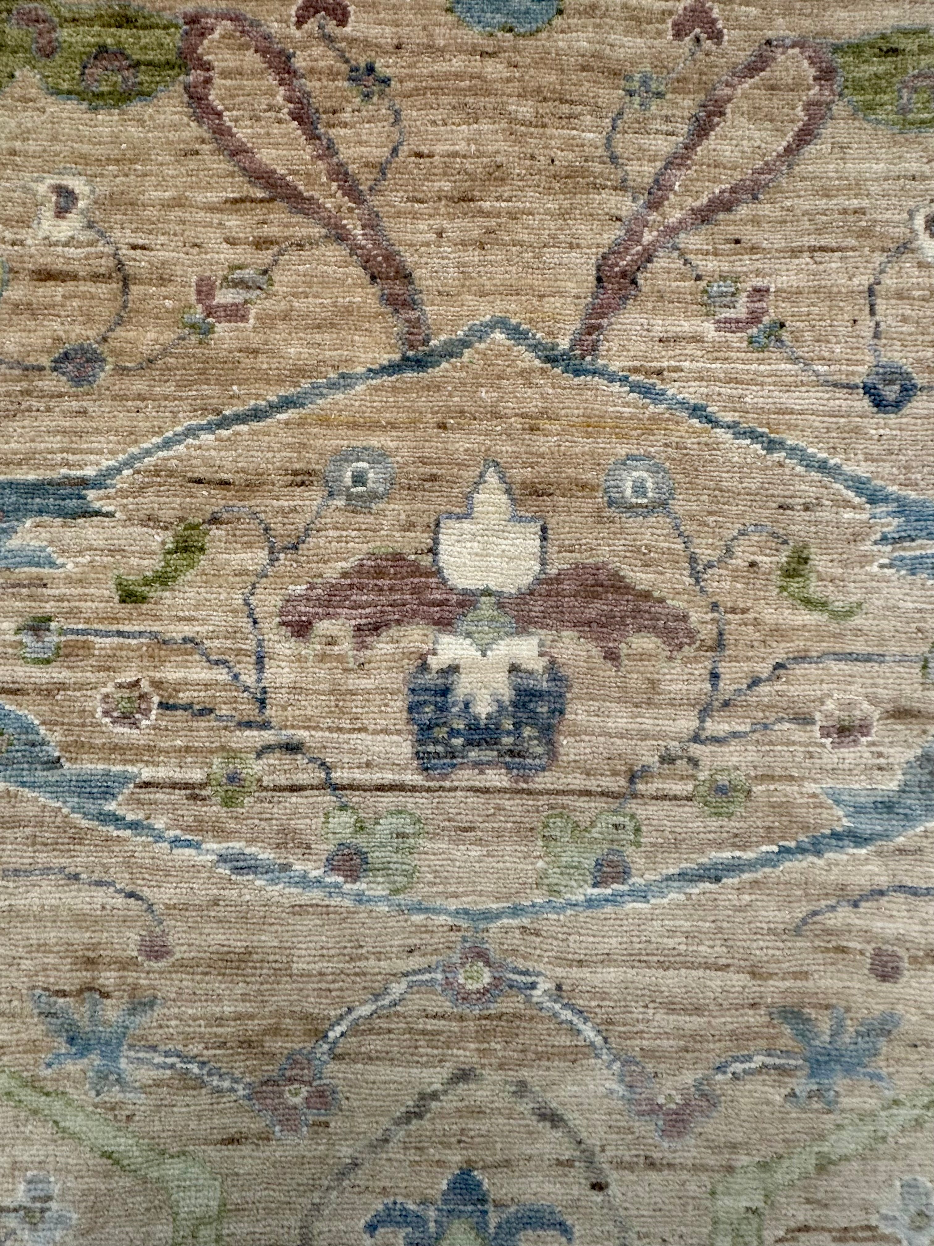 Afghan handmade rug,Chobi. Size:362x267 cm