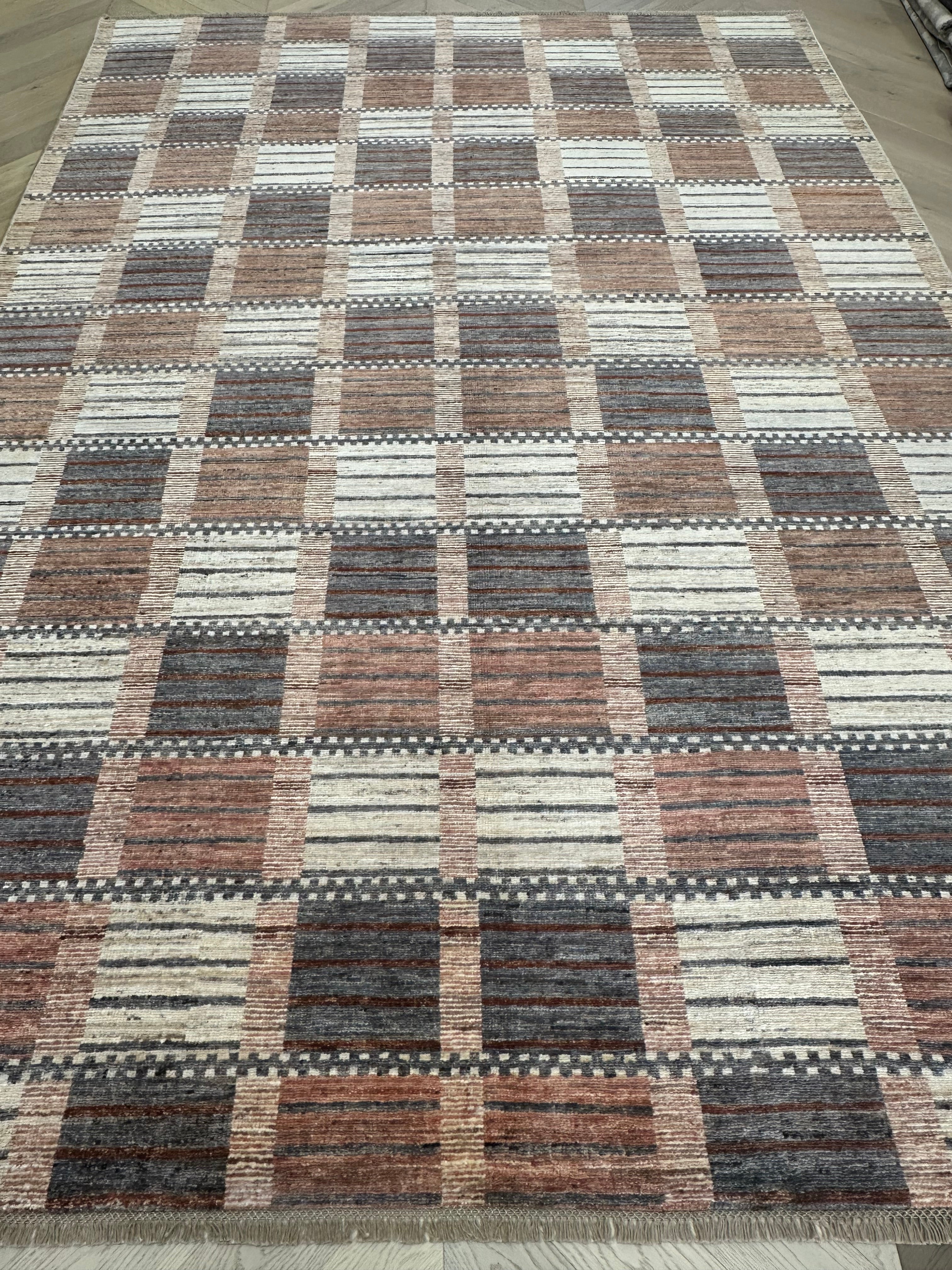 Chobi Afghan Handmade — 3.39 x 2.38