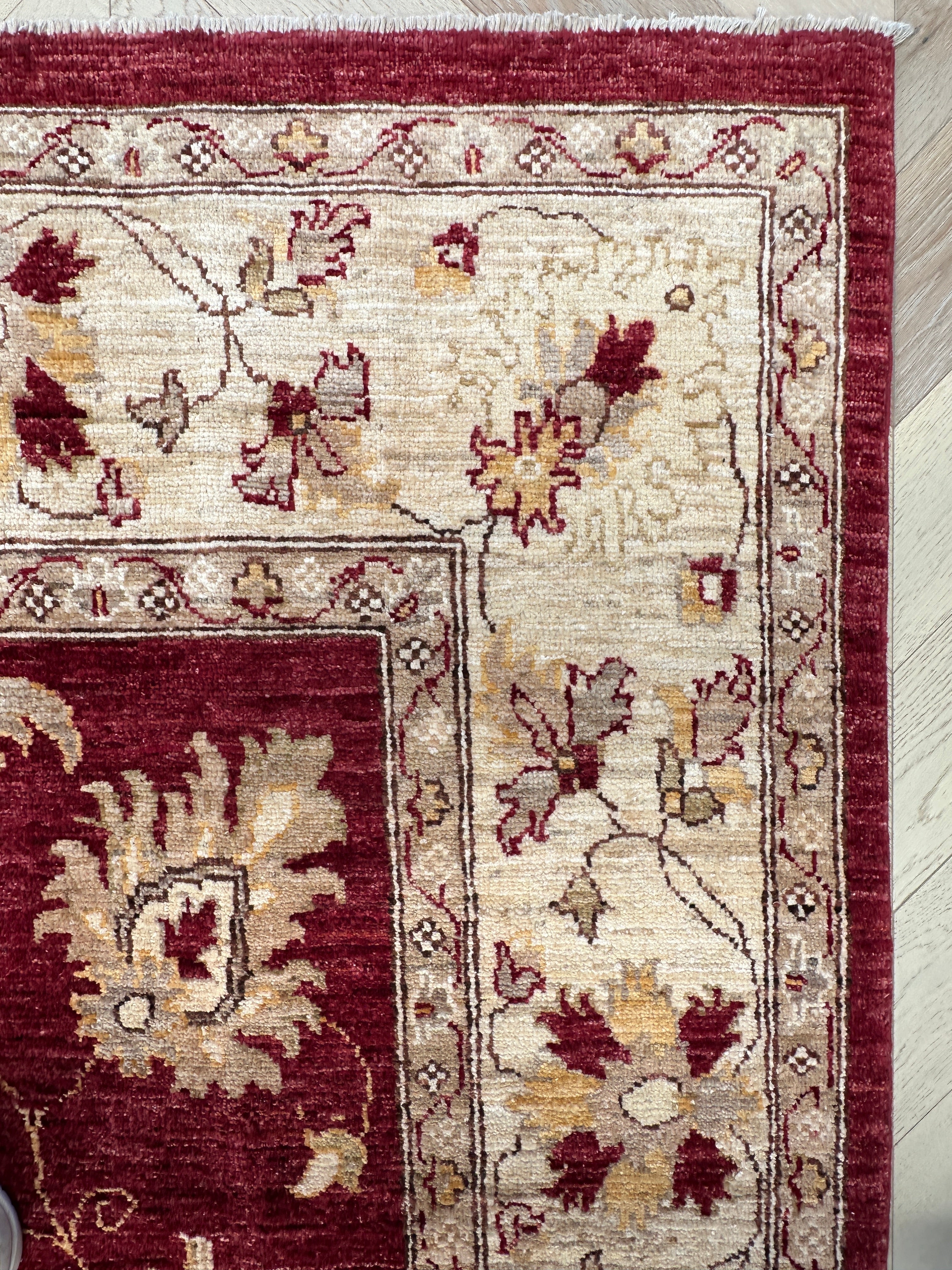 Chobi Afghan Handmade — 3.25 x 2.13
