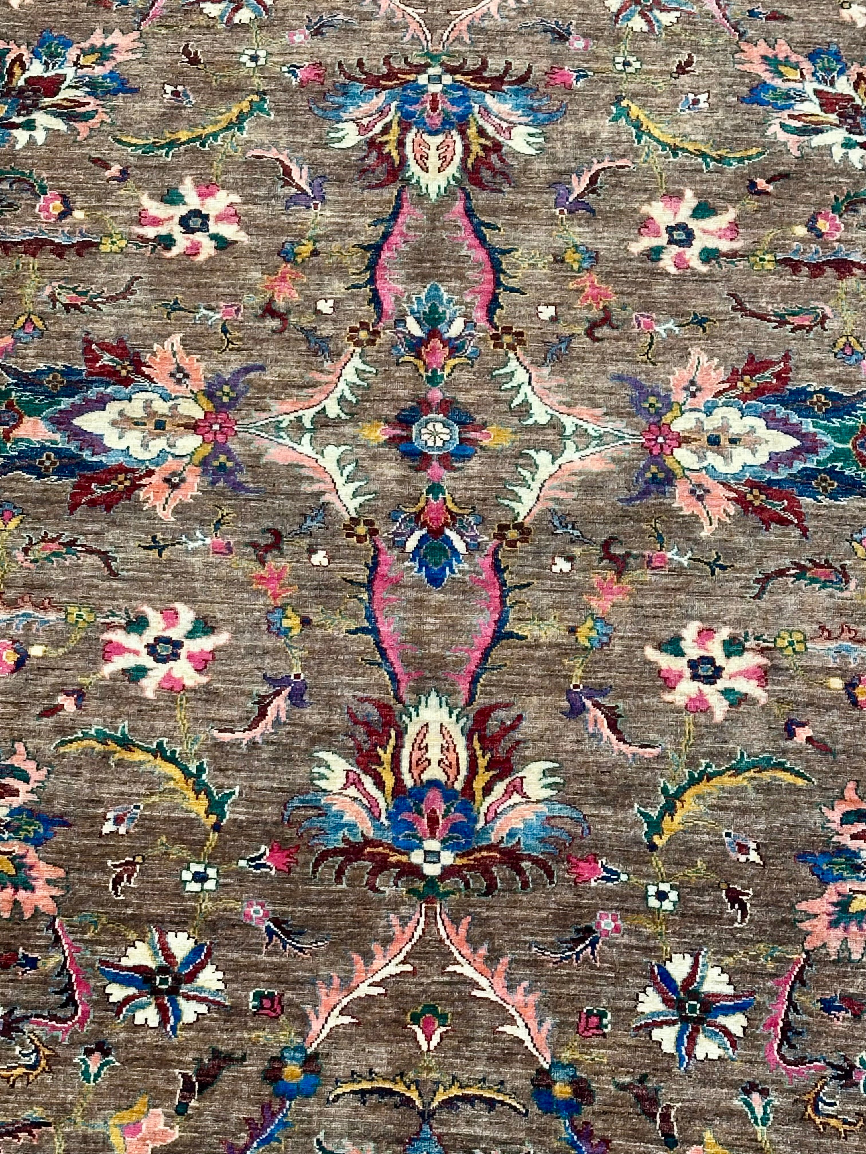 Chobi Afghan Handmade — 3.34 x 2.45
