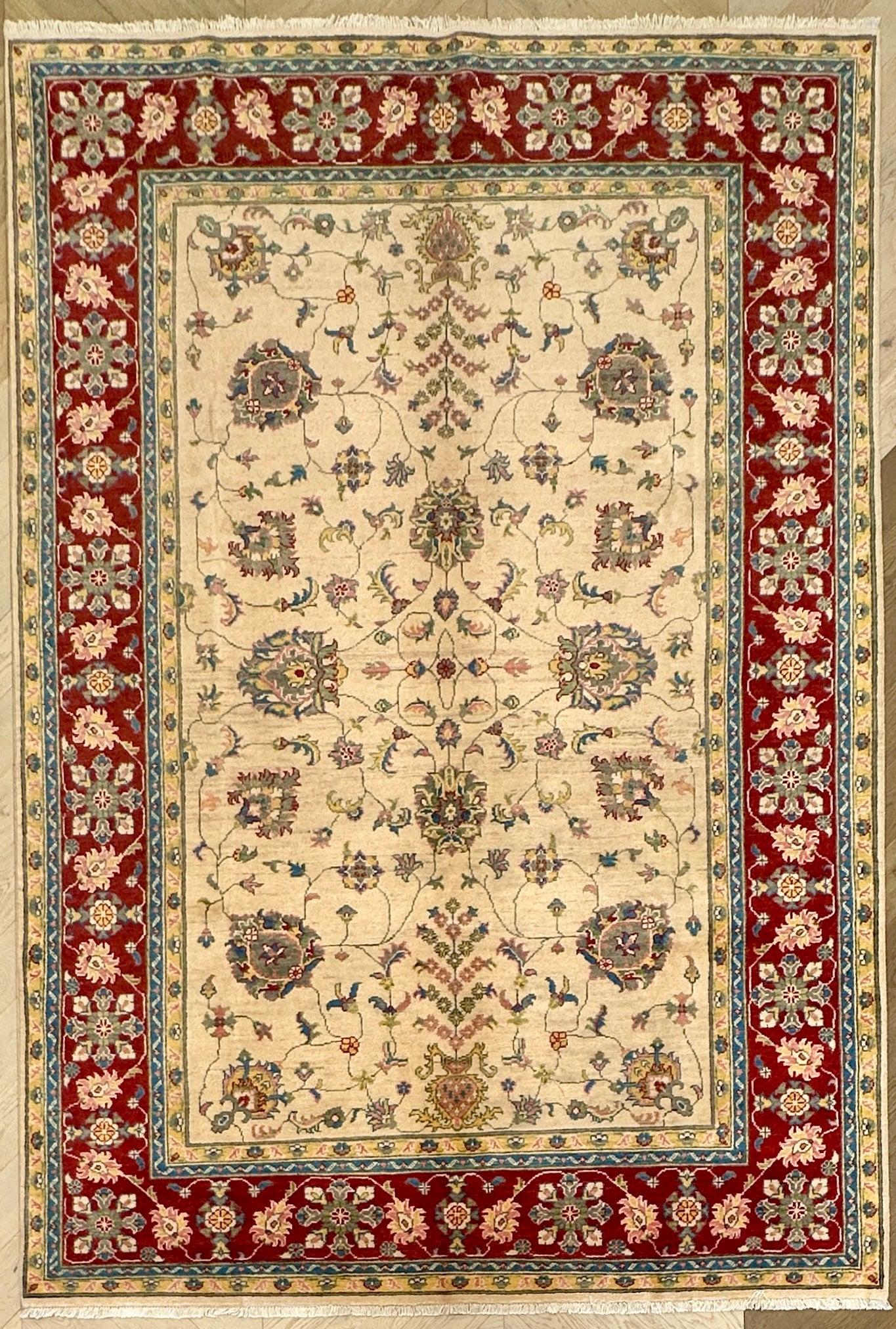 Chobi Afghan Handmade — 2.89 x 2.00