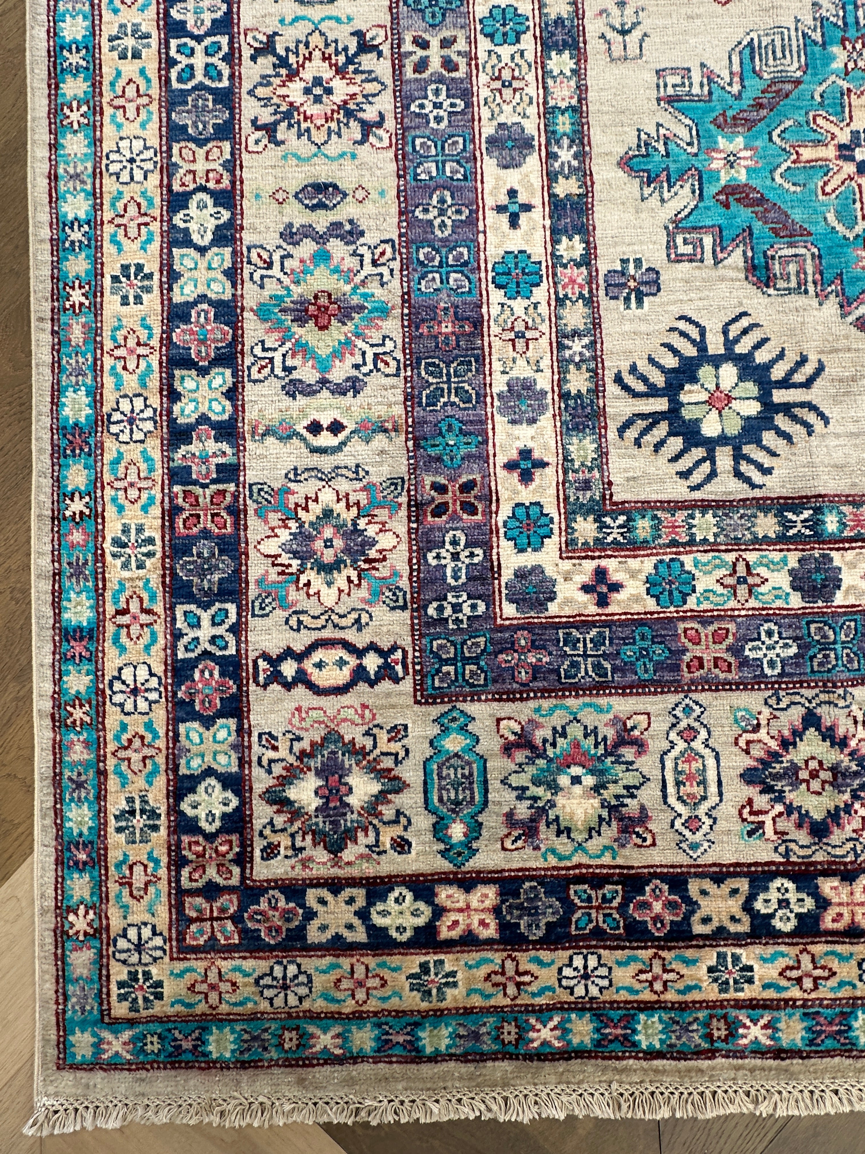 Chobi Afghan Handmade — 4.03 x 3.03
