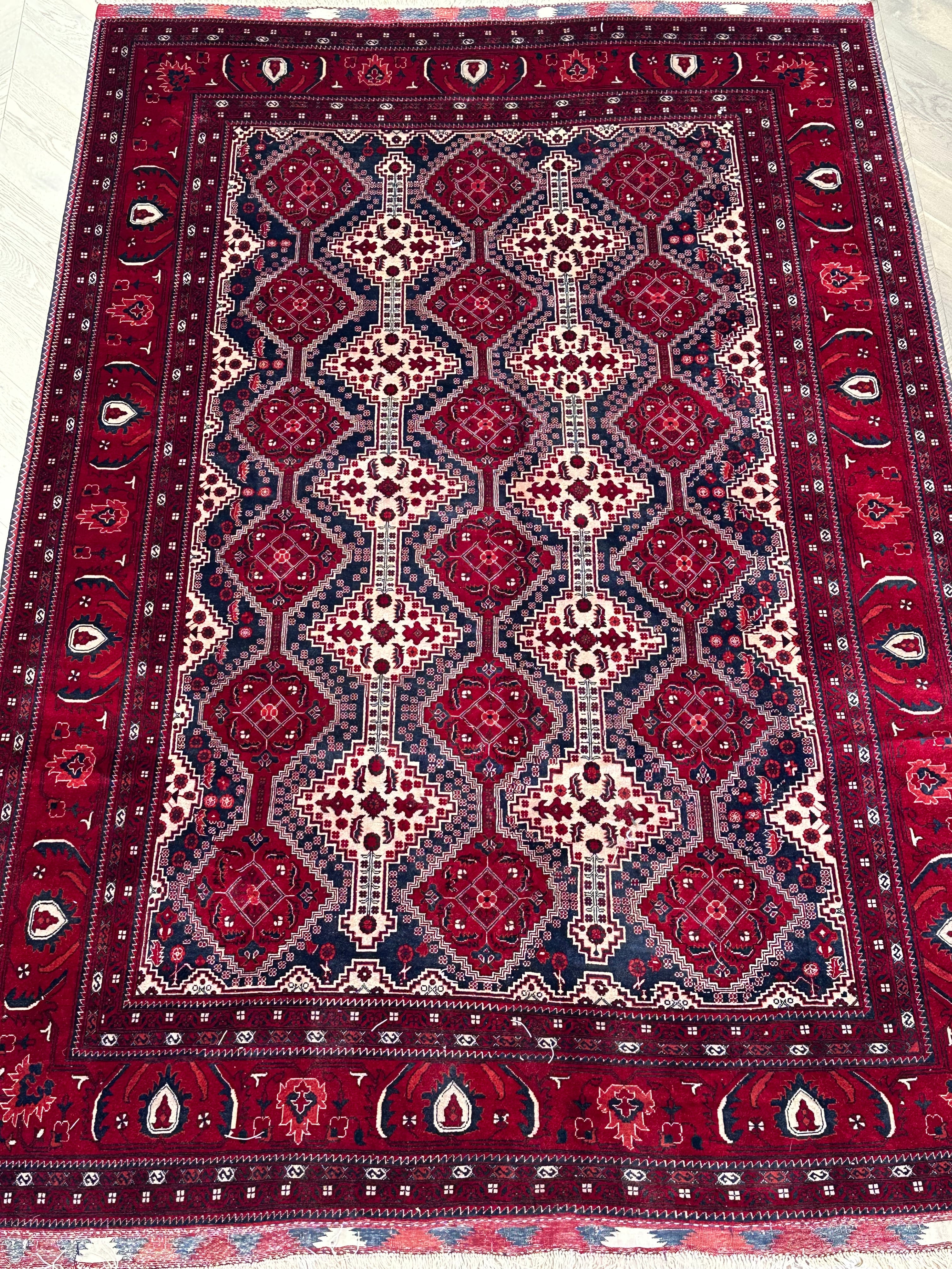 Natural Afghan Handmade — 3.10 x 2.00
