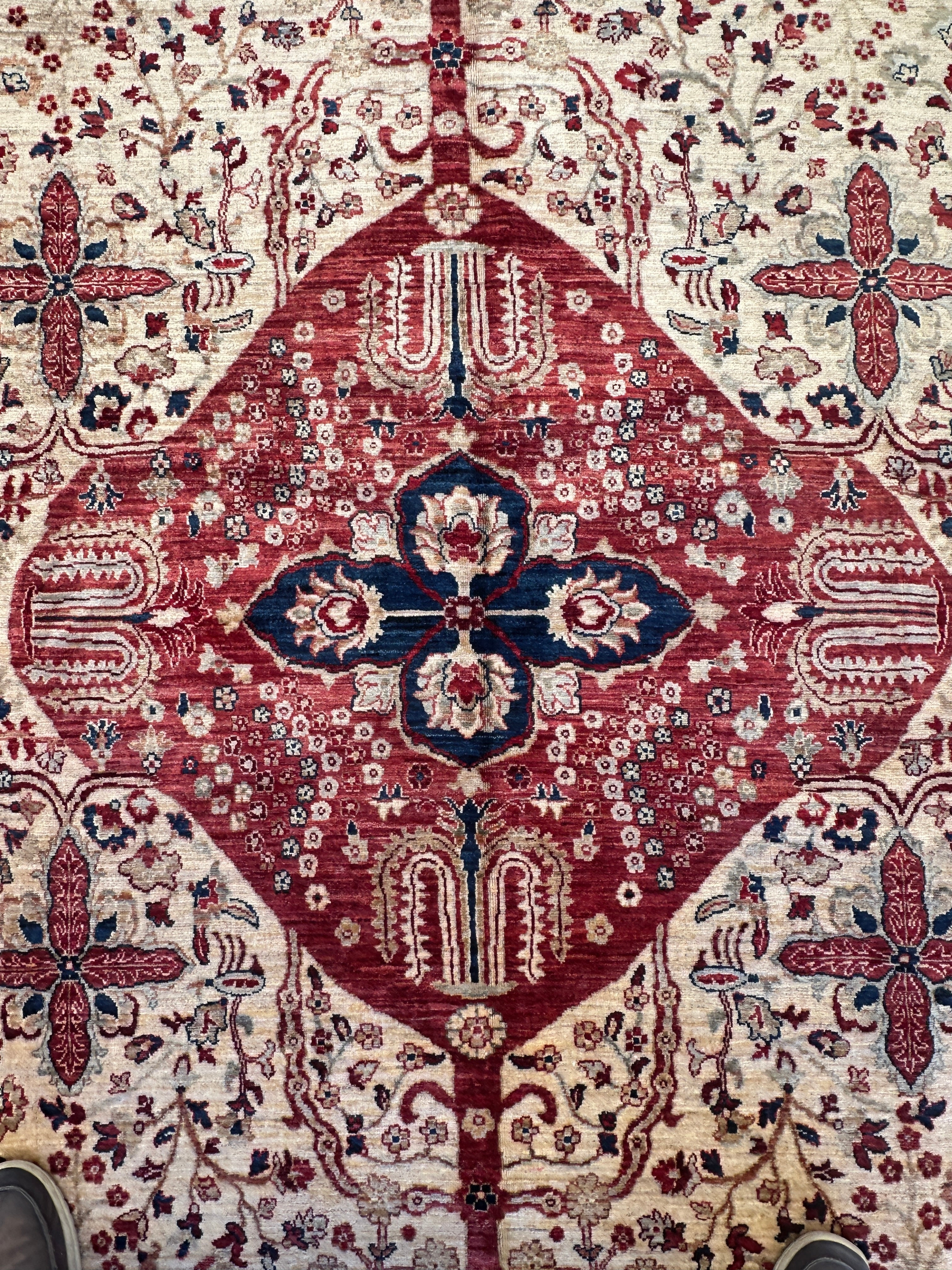 Chobi Afghan Handmade — 3.56 x 2.64