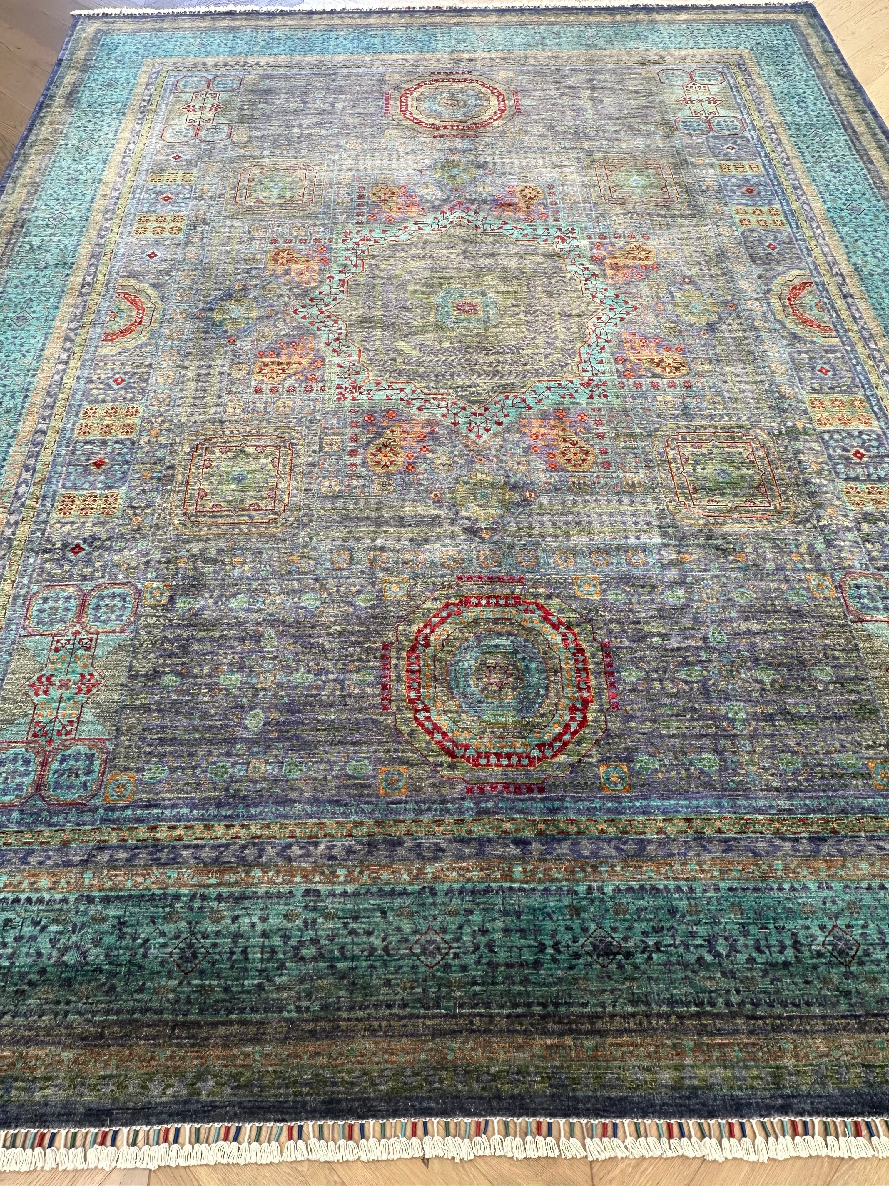 Afghan handmade rug,Chobi. Size:310x250 cm