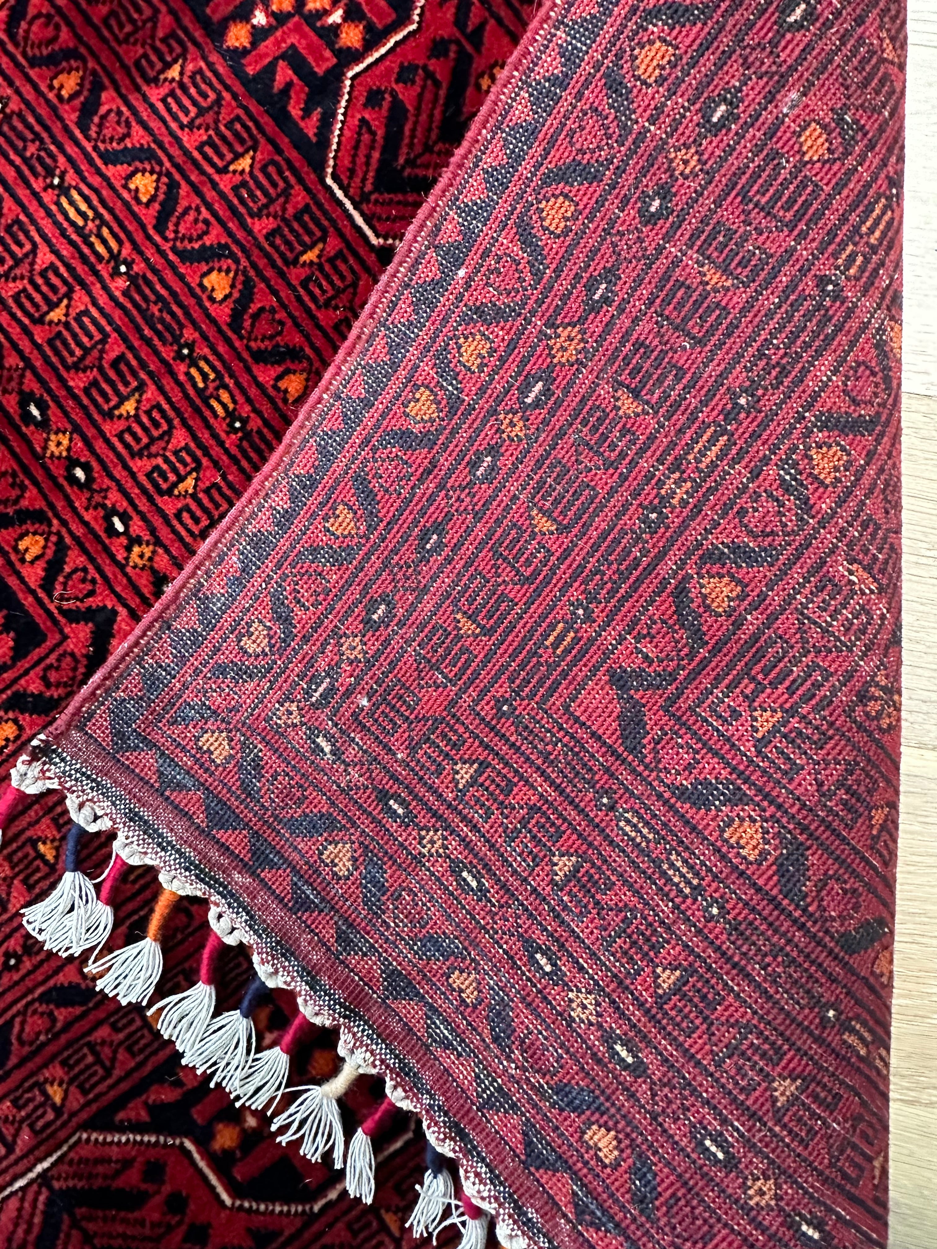 Natural Afghan Handmade — 2.80 x 2.00