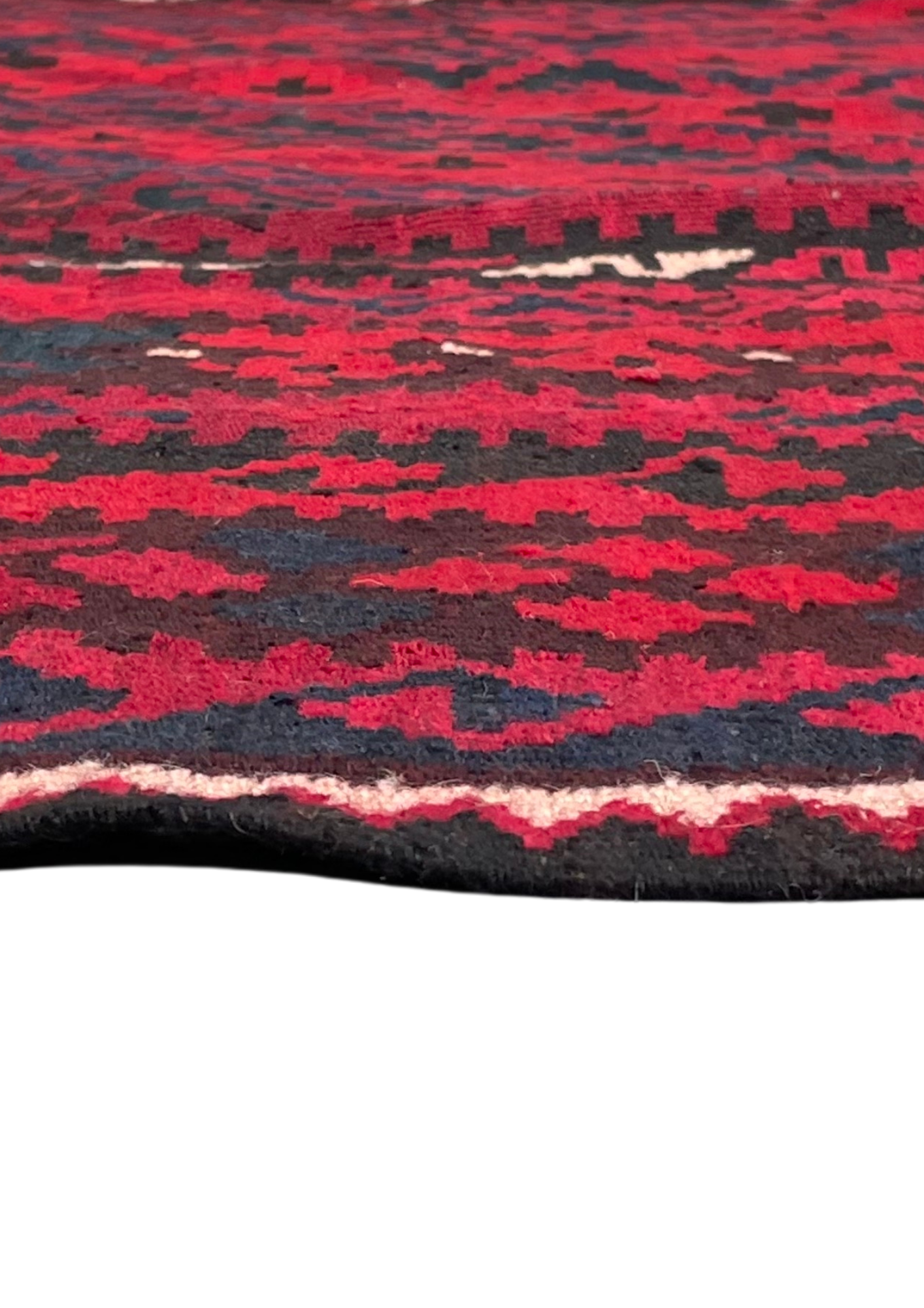 Red Afghan Kilim — 3.30 x 2.50