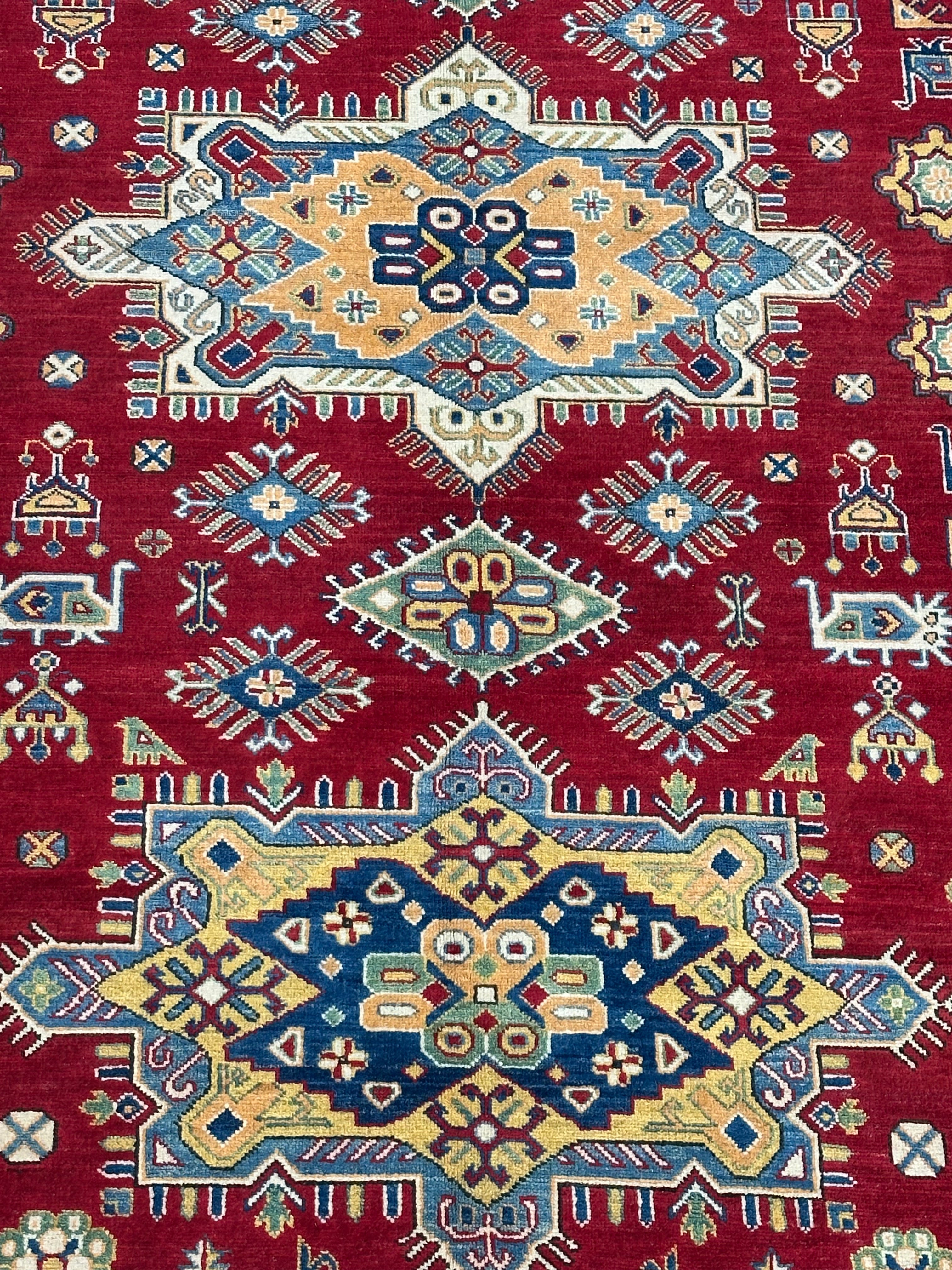Afghan Handmade — 3.55 x 2.52