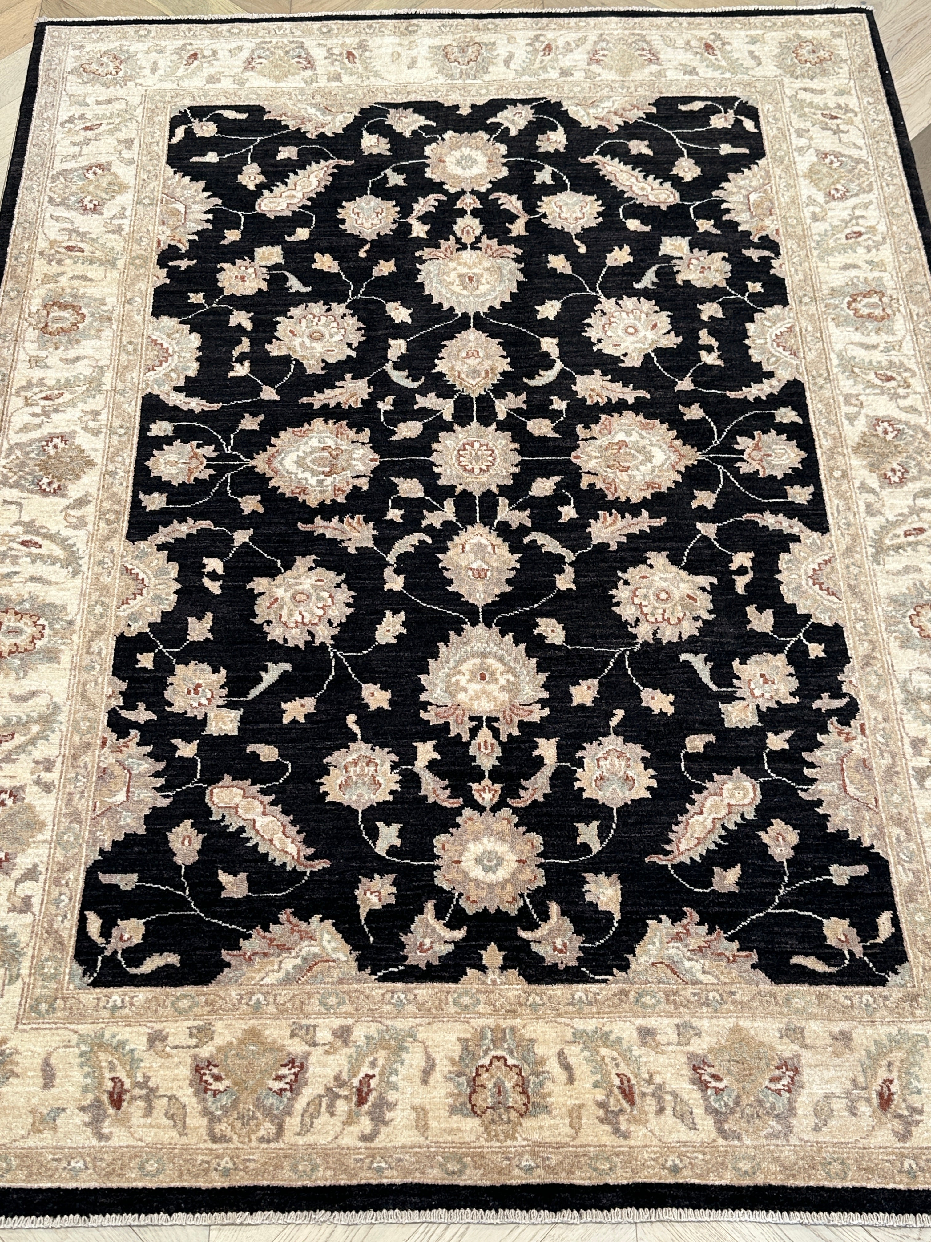 Chobi Afghan Handmade — 2.42 x 1.80
