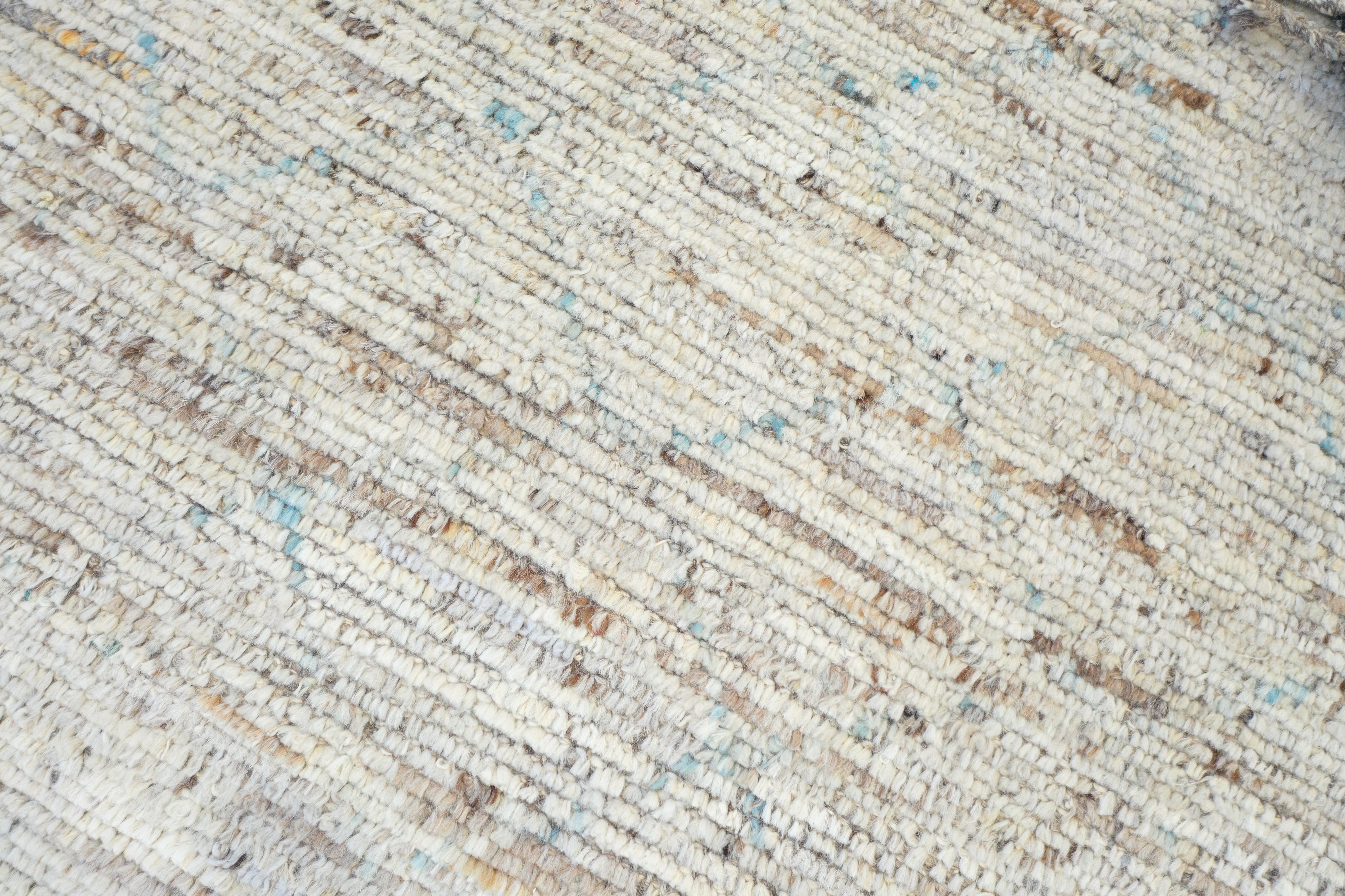 Grey Afghan Handmade — 4.04 x 3.30