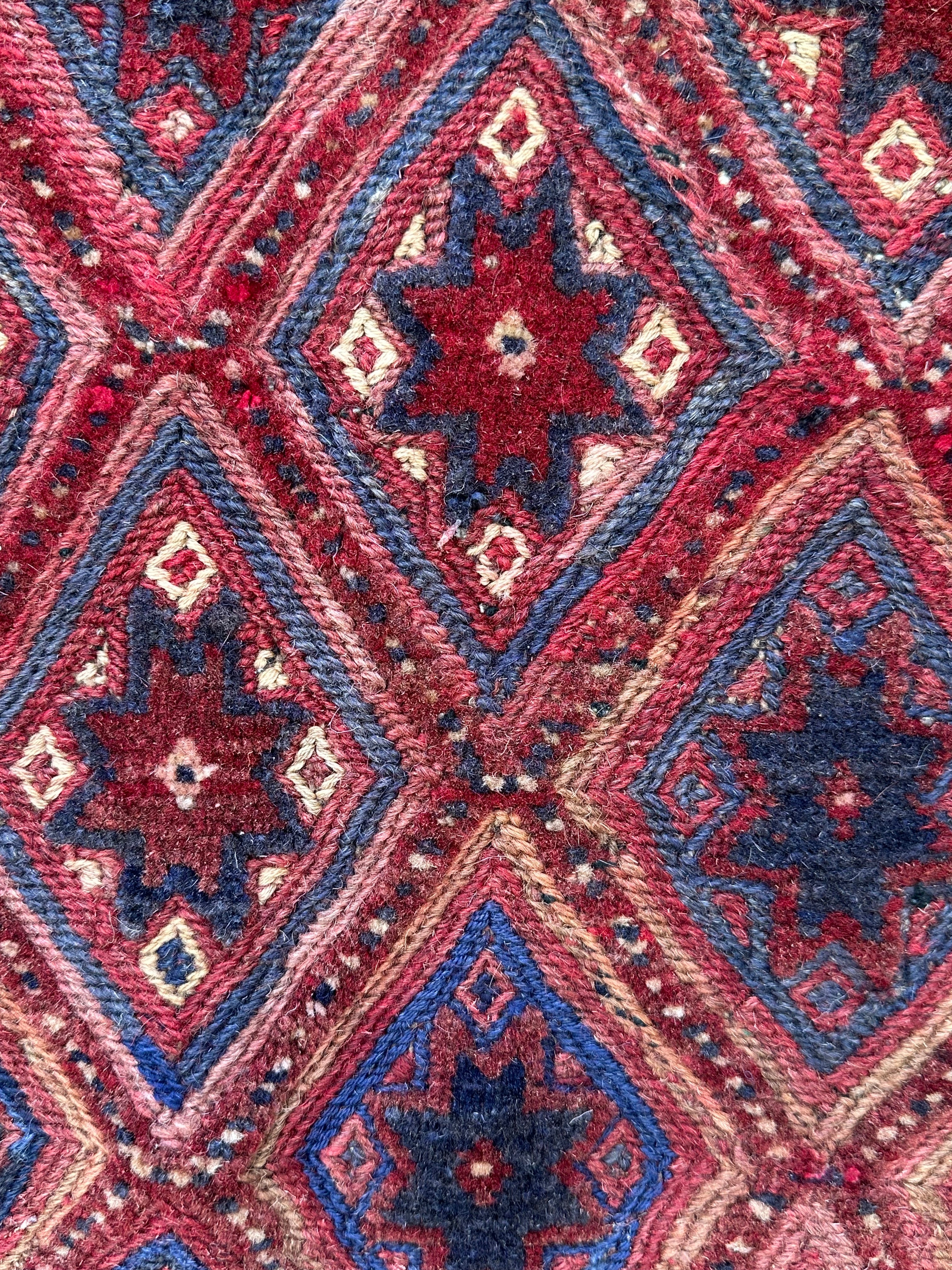 HANDMADE AFGHAN MUSHWANI KILIM | CM|