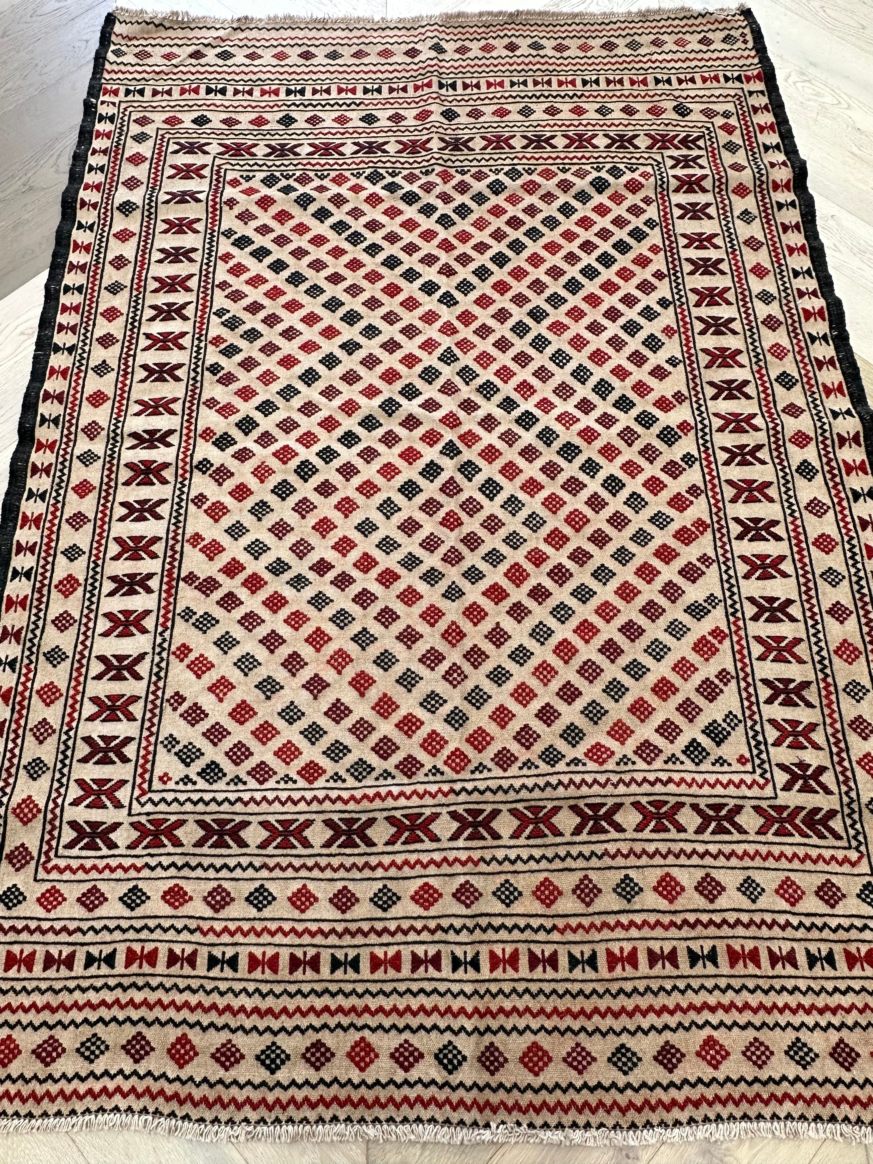 Afghan Kilim — 1.90 x 1.30