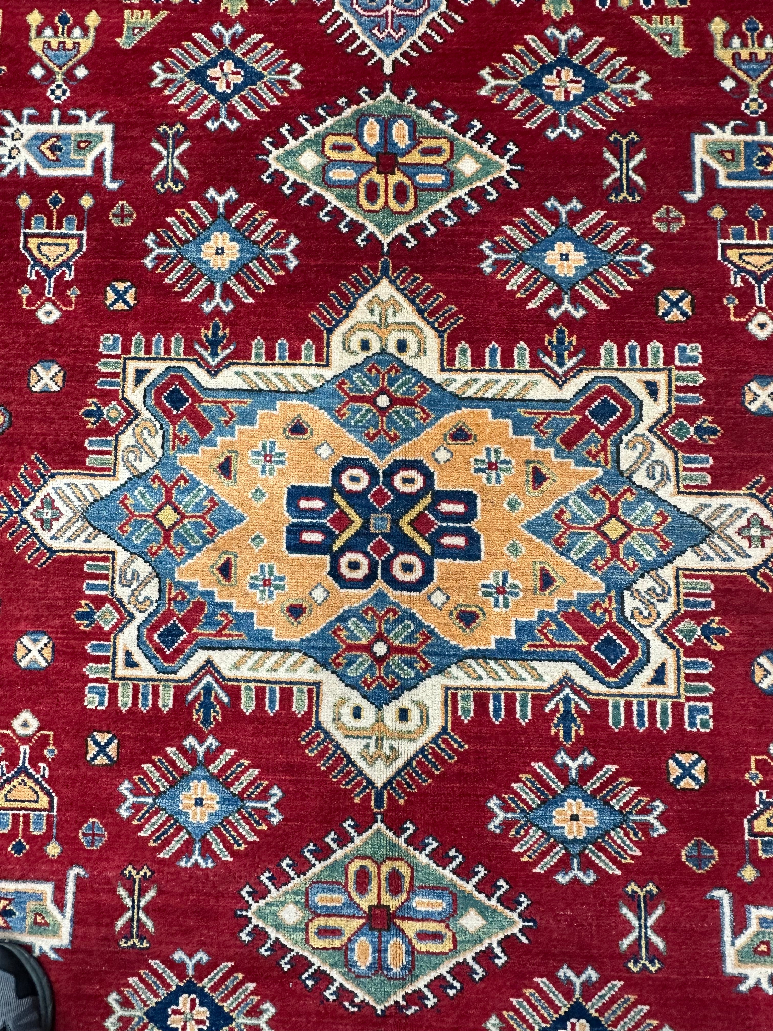 Afghan Handmade — 3.55 x 2.52