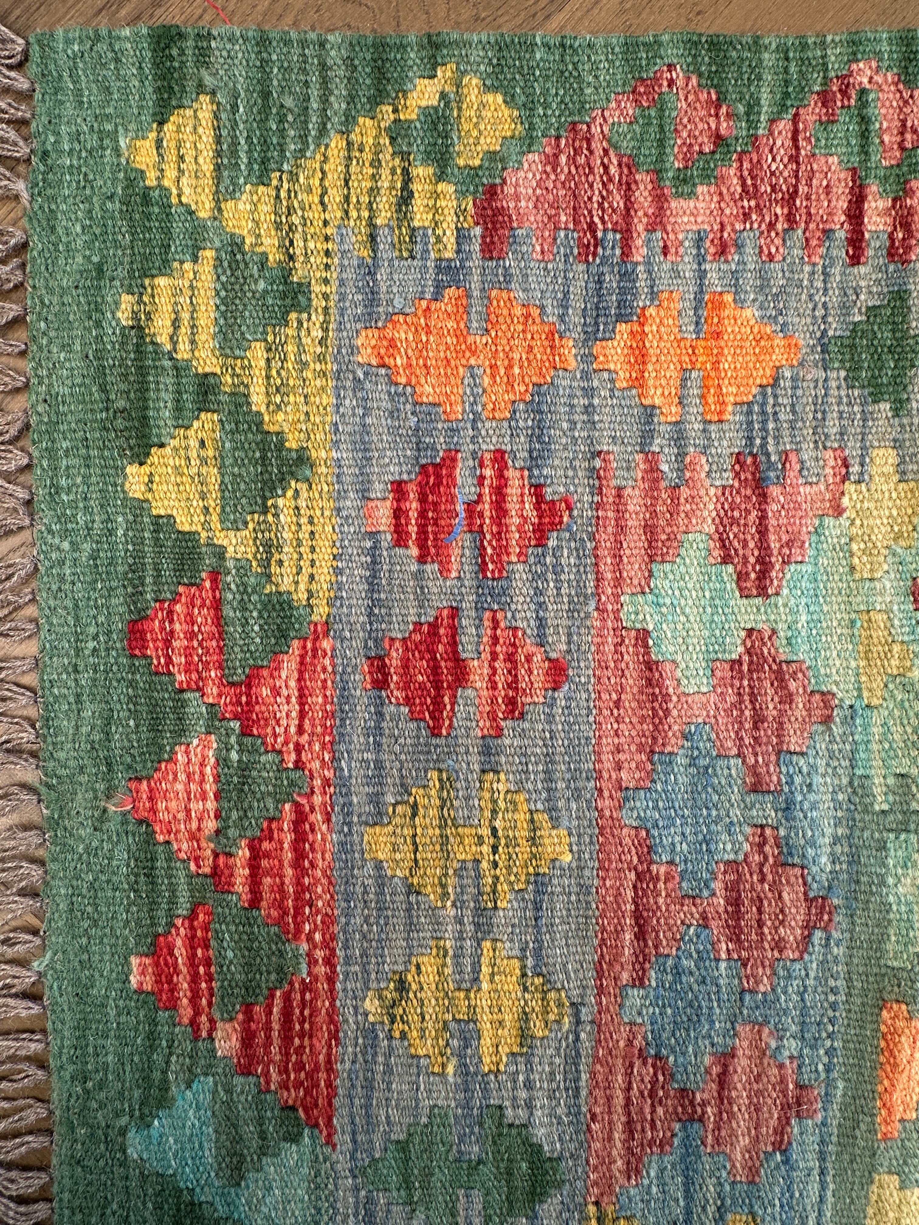 Afghan Kilim — 3.55 x 2.50