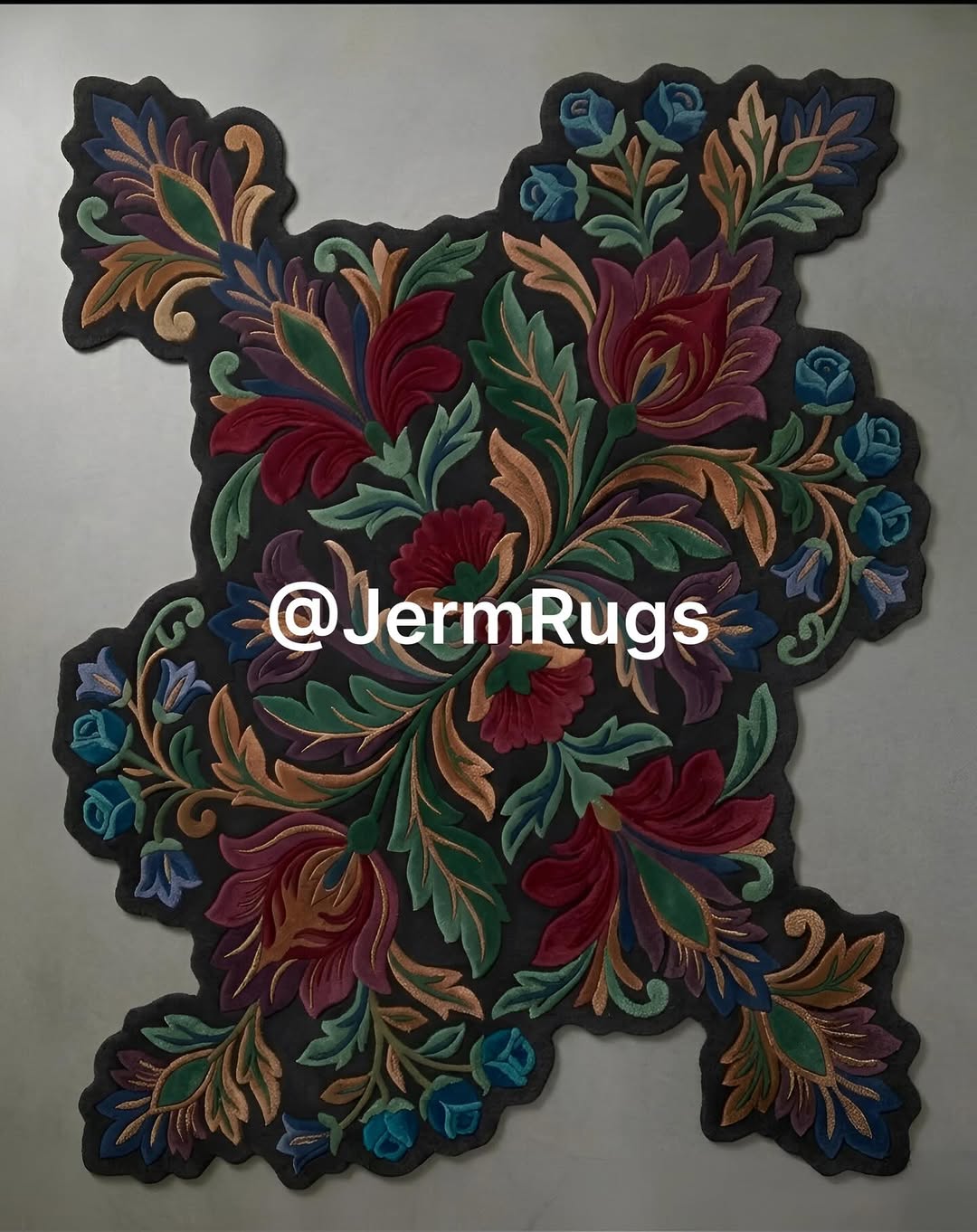 Handtufted Rug 125 - top down