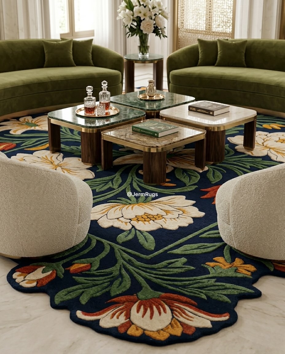 Handtufted Rug 126 - top down