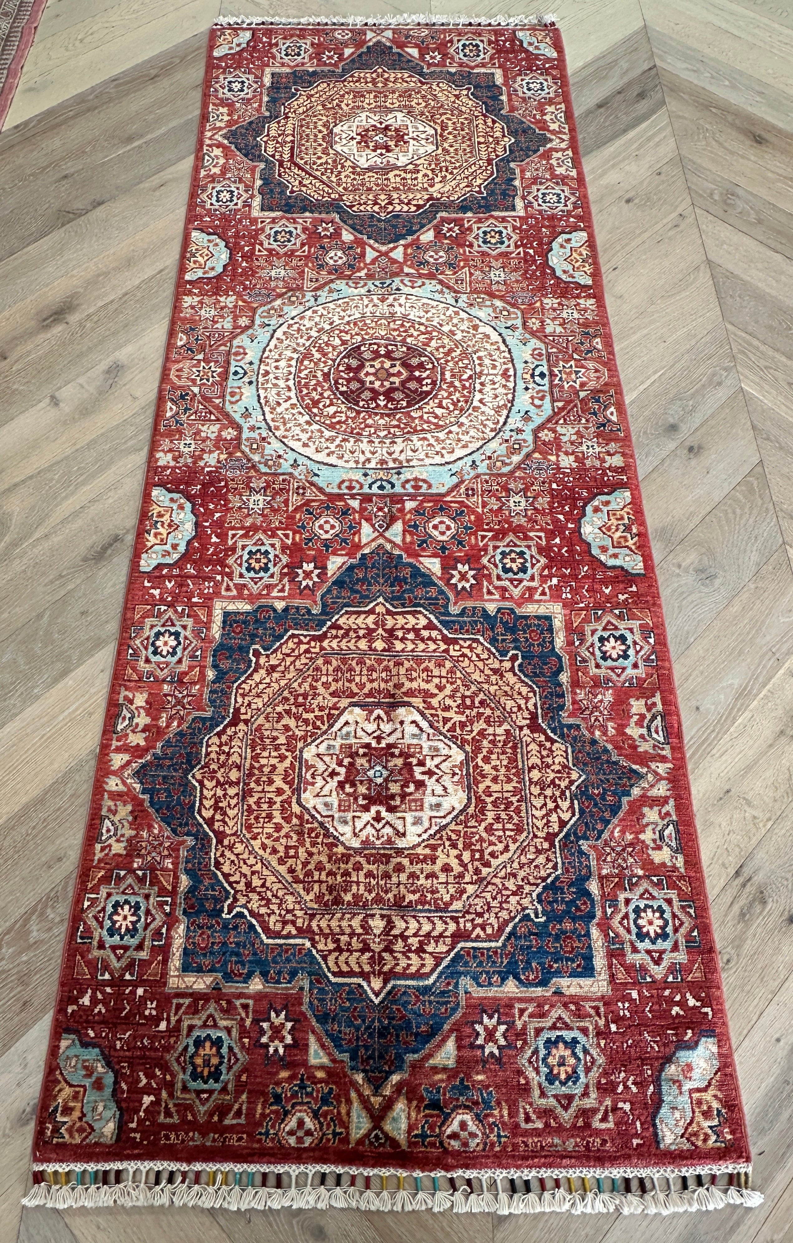 Afghan Handmade — 2.45 x 0.87