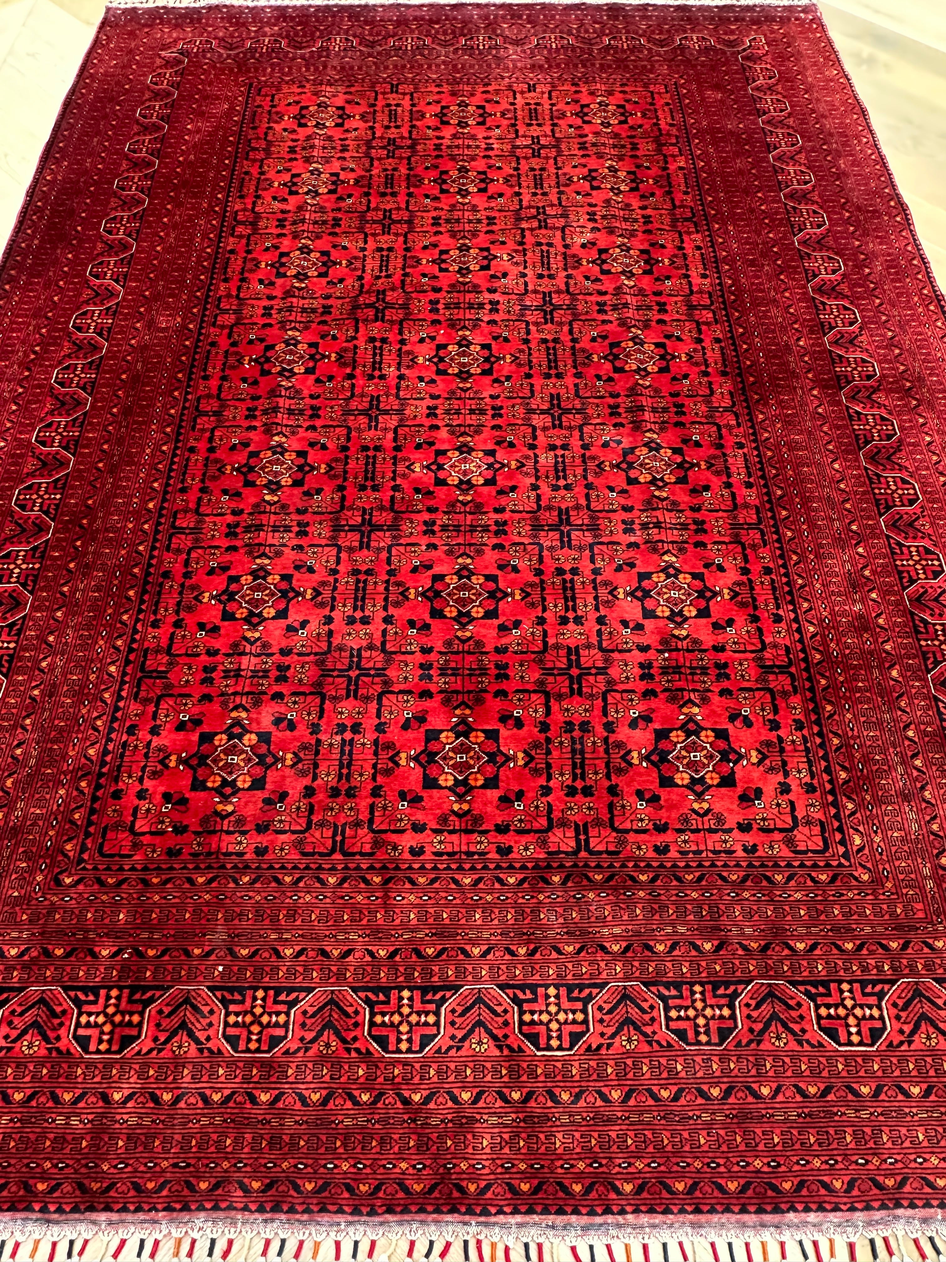 Natural Afghan Handmade — 2.80 x 2.00
