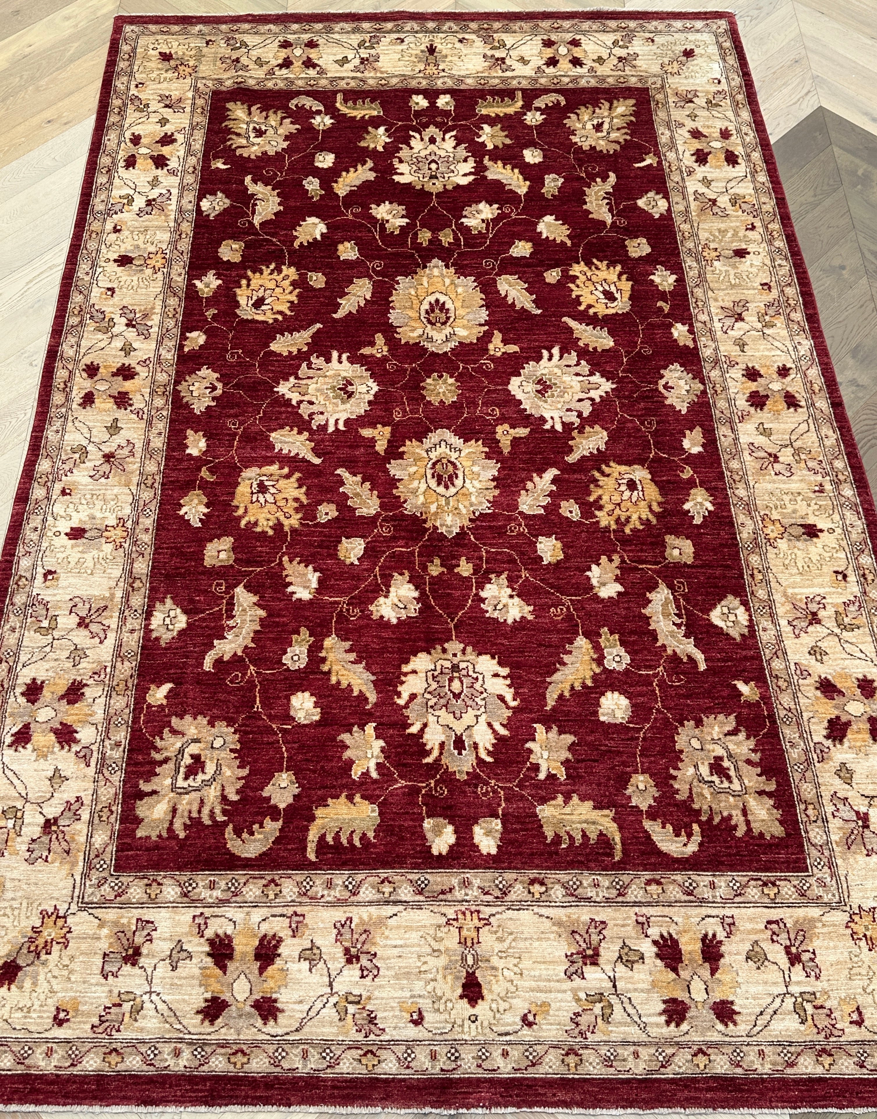 Chobi Afghan Handmade — 3.25 x 2.13